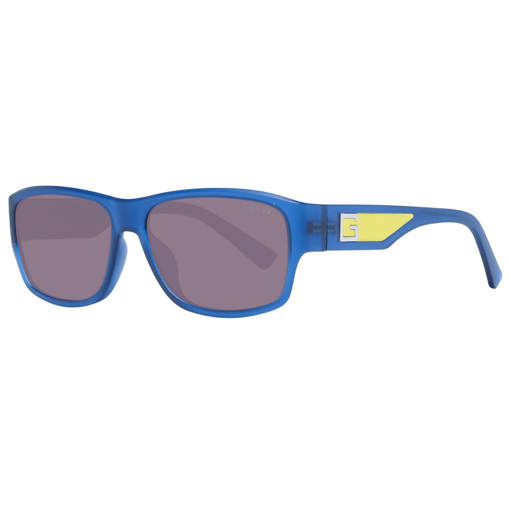 Ochelari de soare unisex albaștri Guess