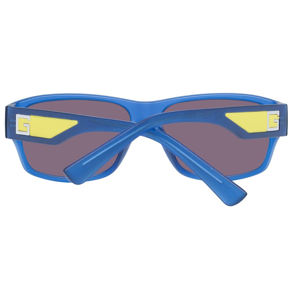 Ochelari de soare unisex albaștri Guess