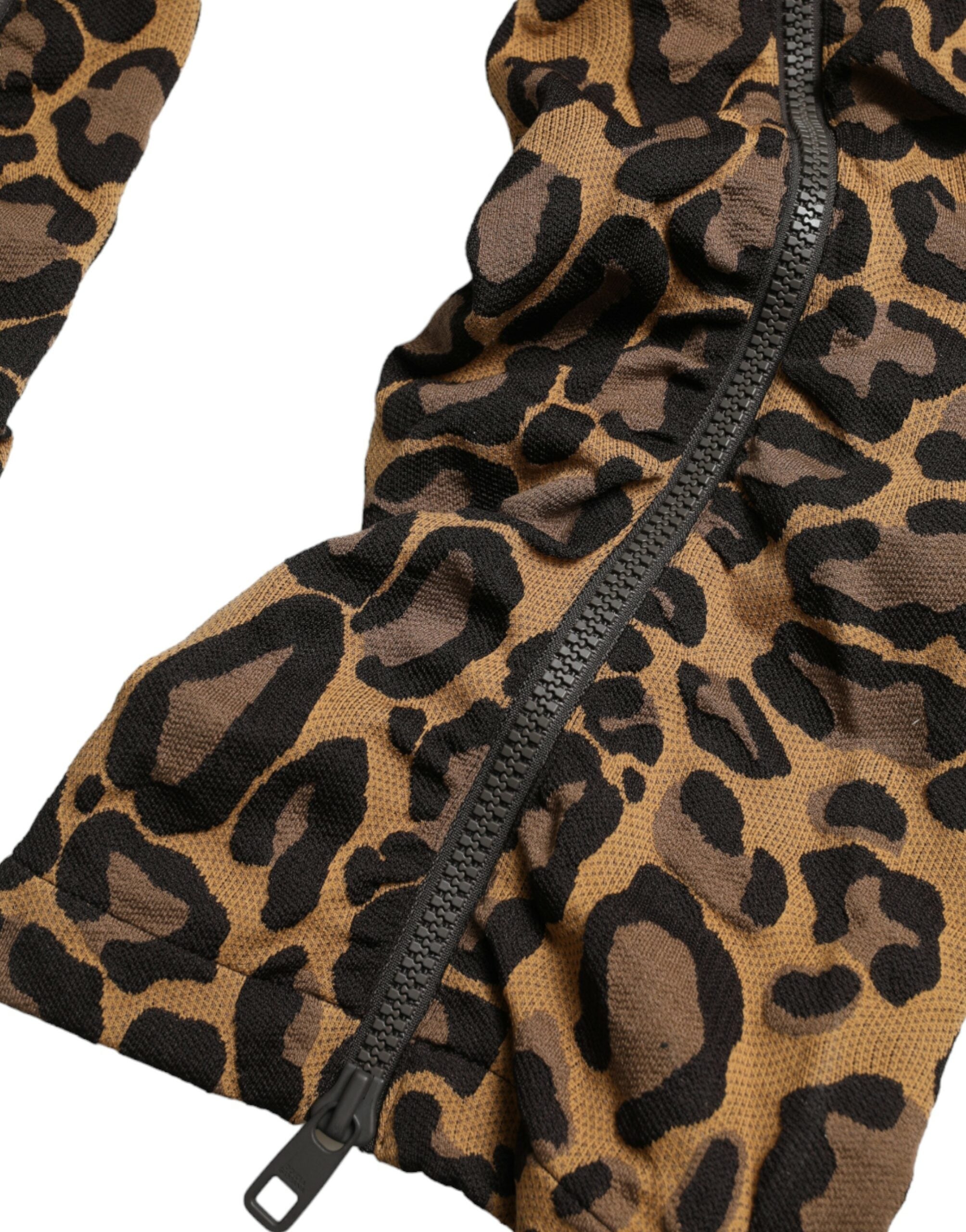 Dolce &amp; Gabbana Schicke Jogginghose mit Leopardenmuster