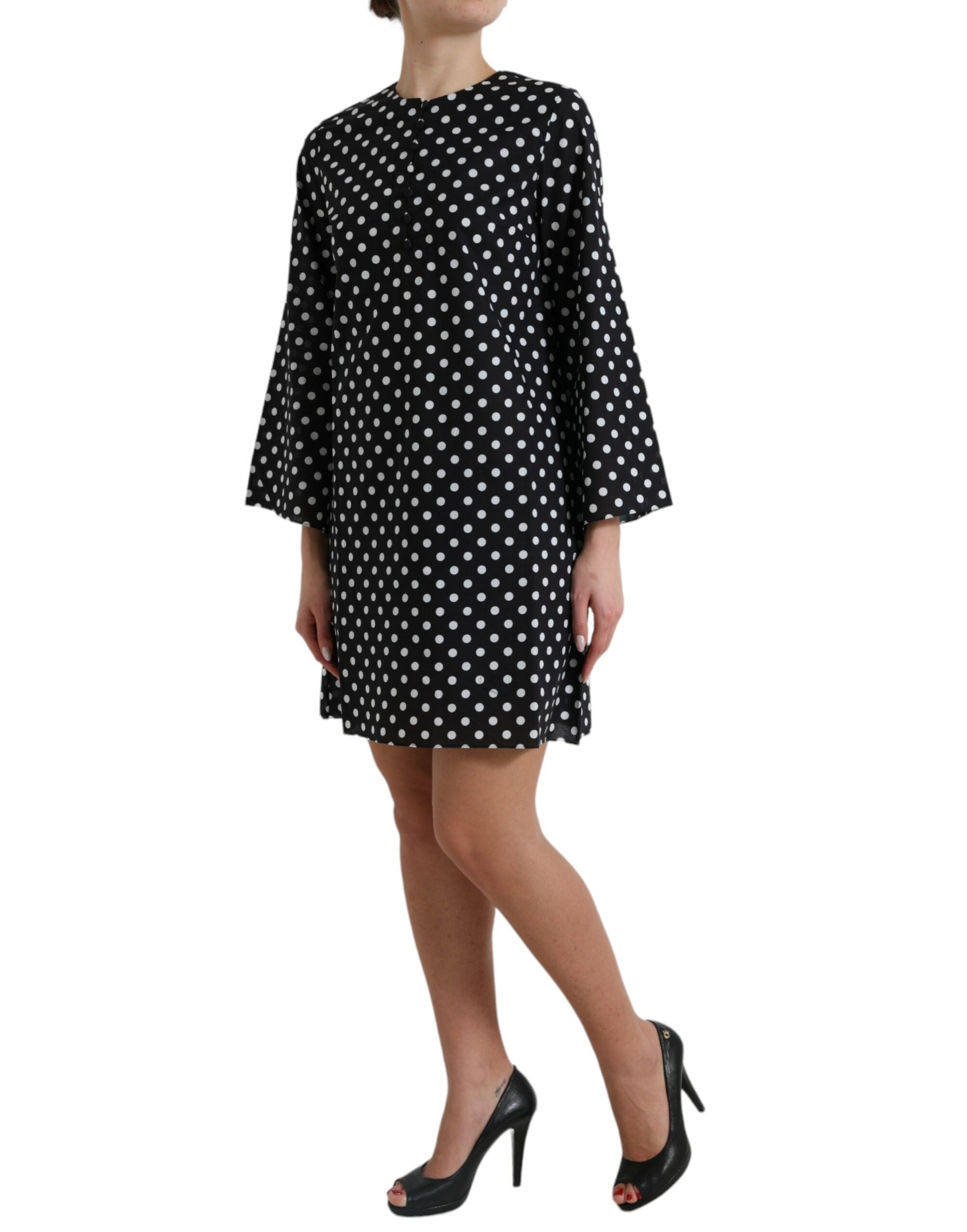 Rochie mini elegantă cu buline Dolce &amp; Gabbana