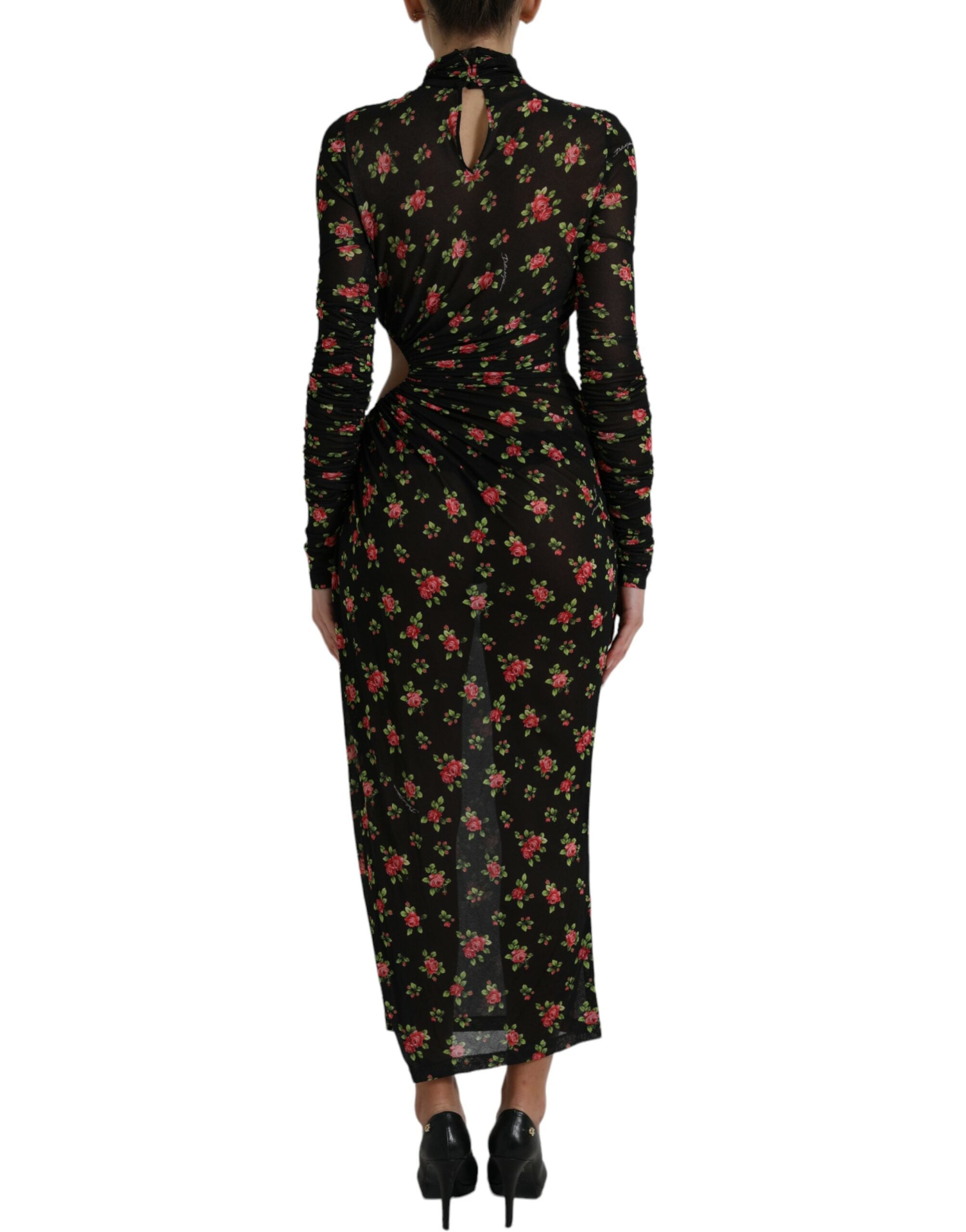 Rochie elegantă cu imprimeu floral Dolce &amp; Gabbana