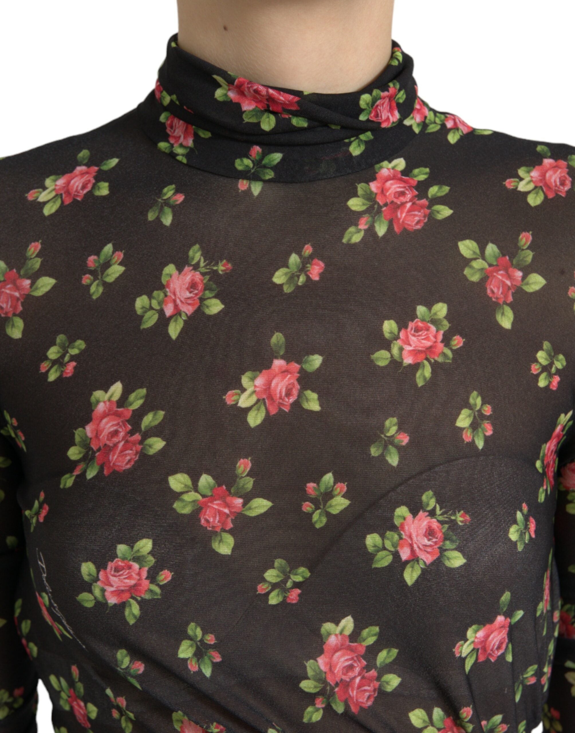 Rochie elegantă cu imprimeu floral Dolce &amp; Gabbana
