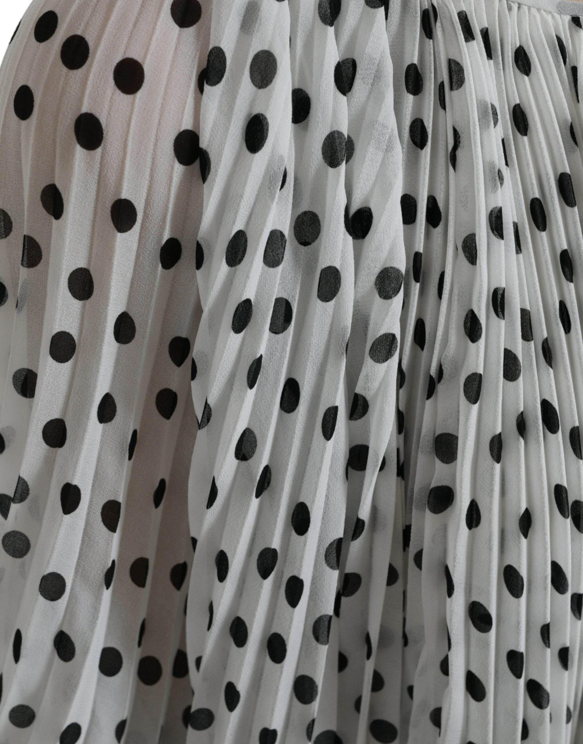 Dolce &amp; Gabbana Elegantes Maxikleid mit Polka Dots