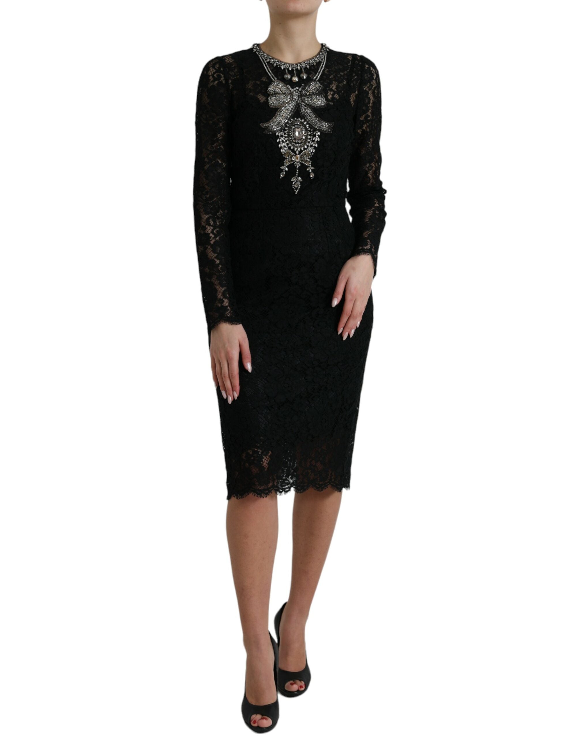 Rochie elegantă Dolce &amp; Gabbana cu cristale