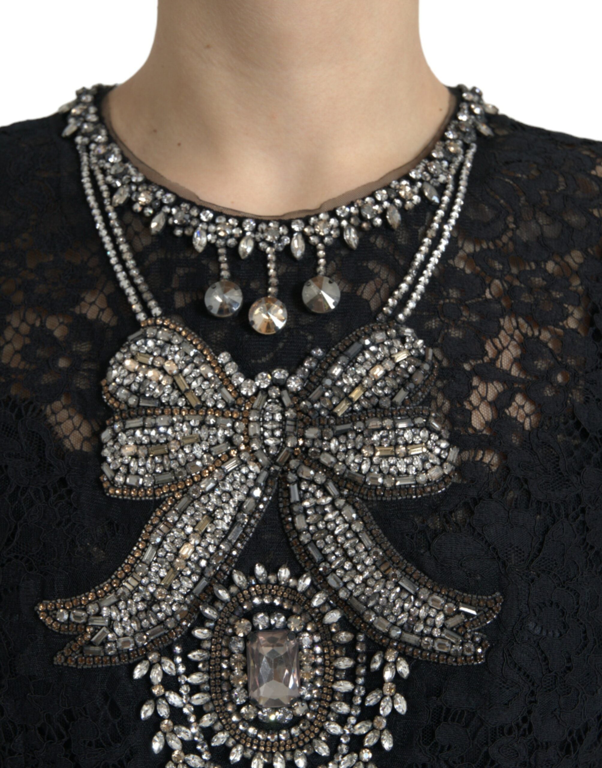 Rochie elegantă Dolce &amp; Gabbana cu cristale