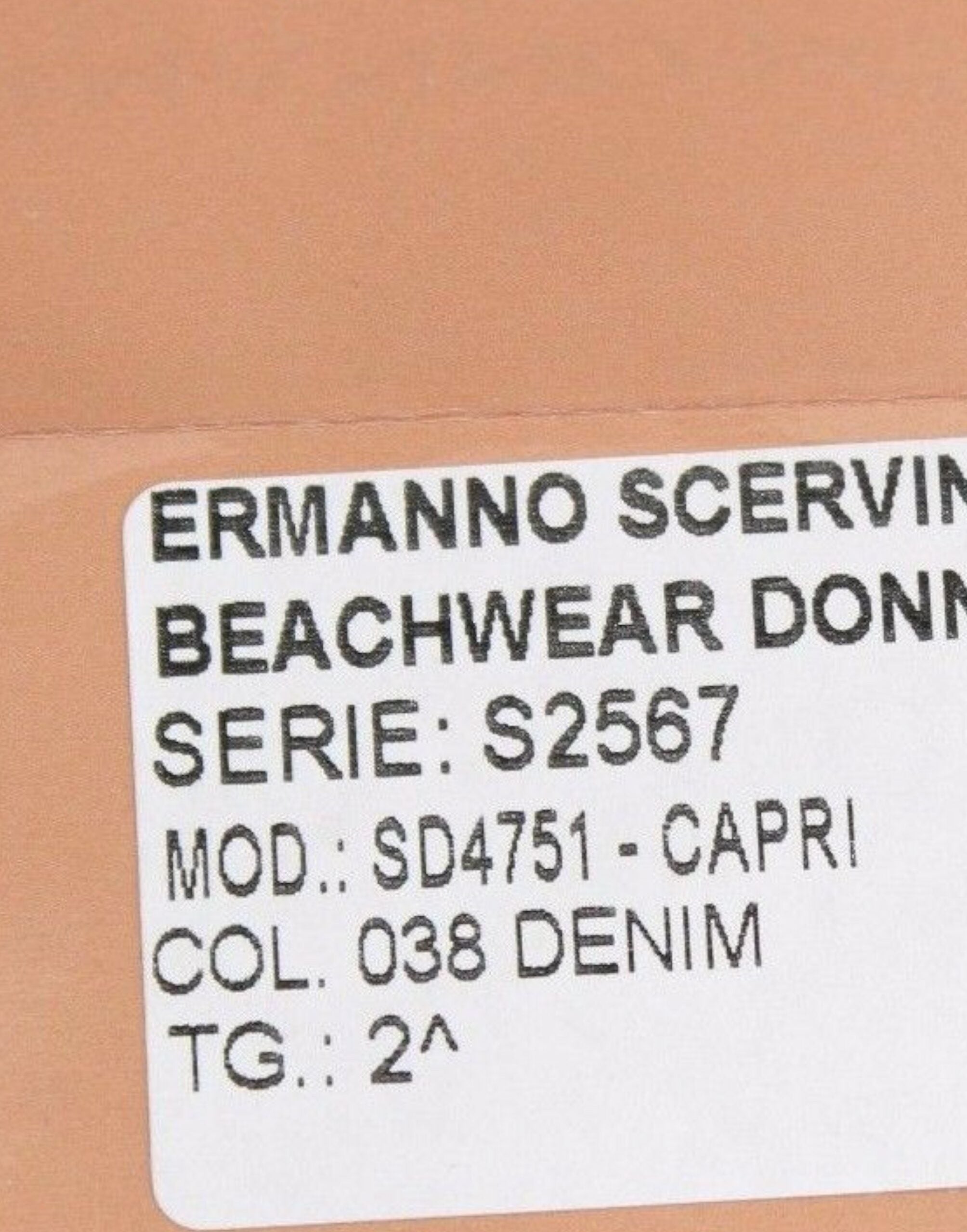 Ermanno Scervino Schicke blaue Capri-Jeans für elegante Sommer