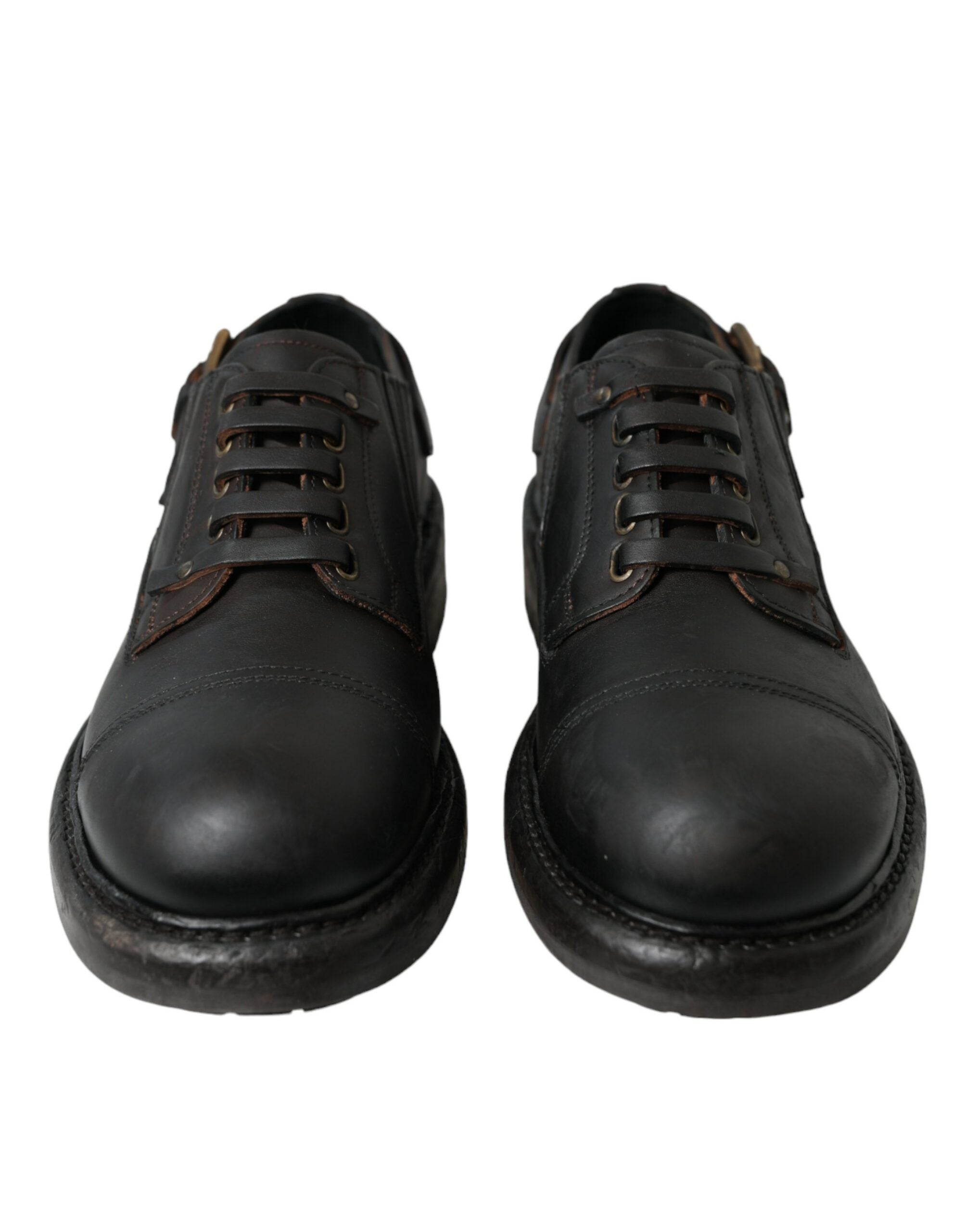 Dolce &amp; Gabbana Elegante Herren-Derby-Schuhe aus Leder