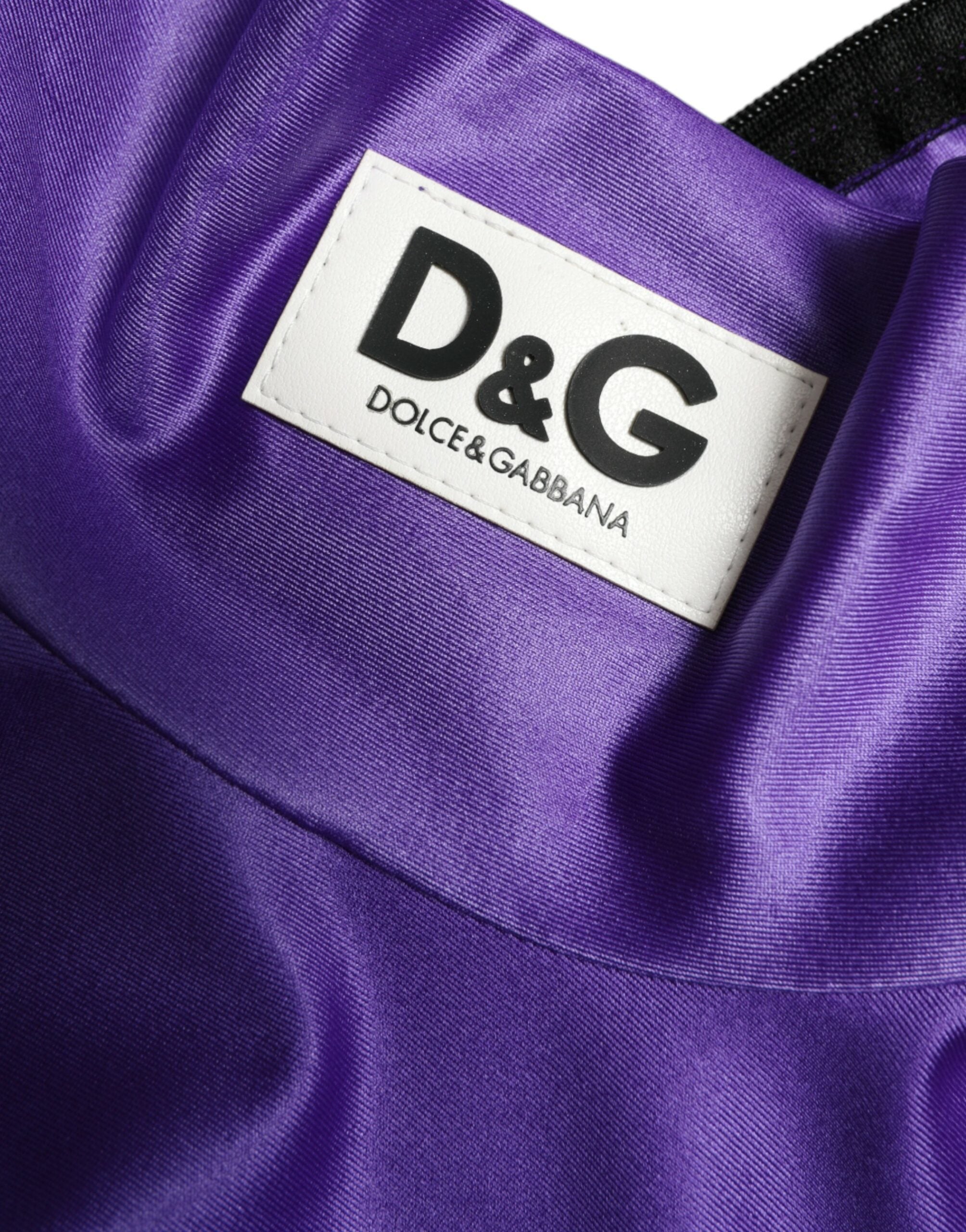 Dolce &amp; Gabbana Bluză elegantă cu mânecă lungă și fermoar la spate