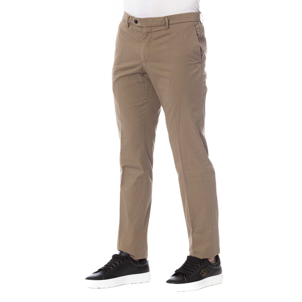 Trussardi Braune Baumwollhose für Herren