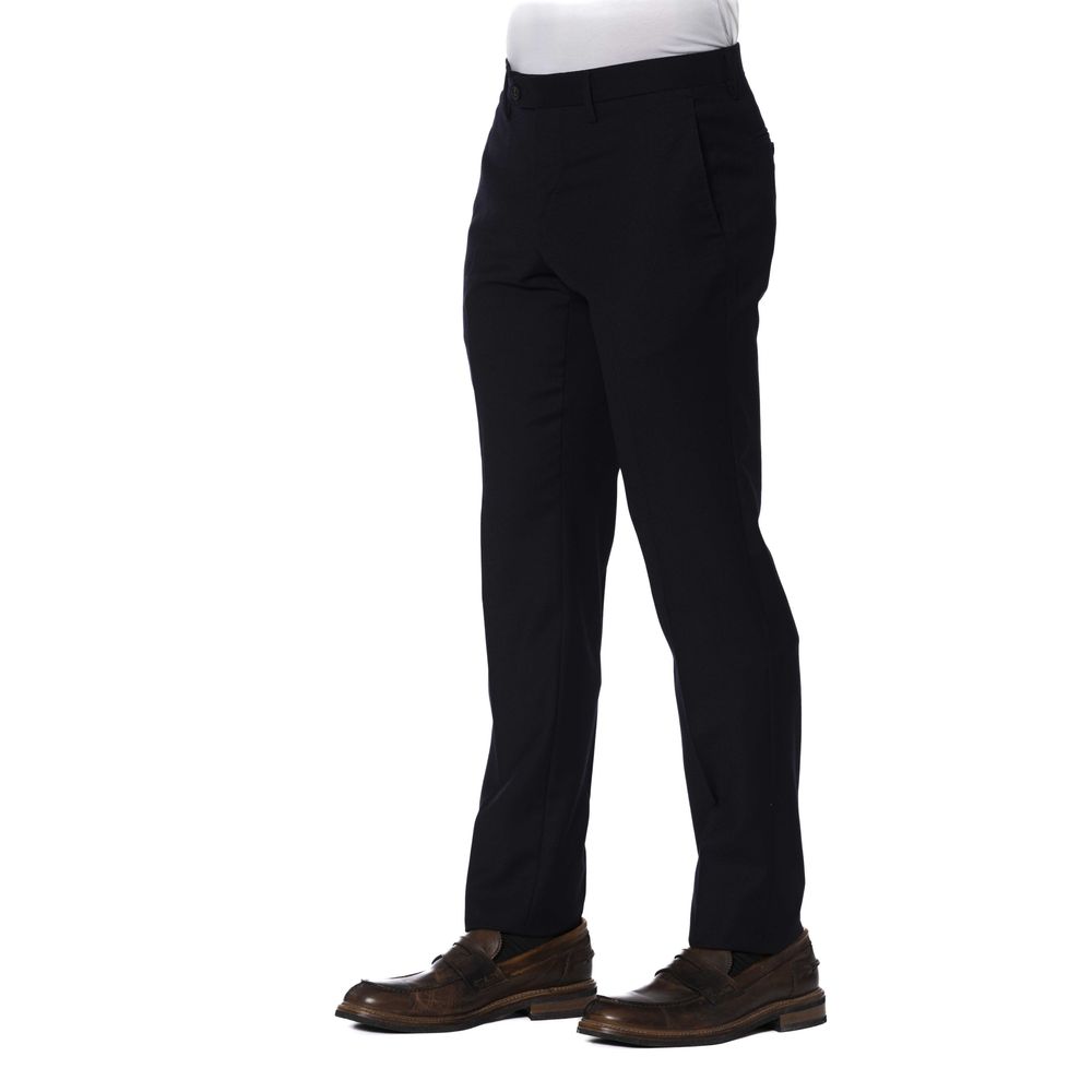 Trussardi Blaue Wollhose für Herren