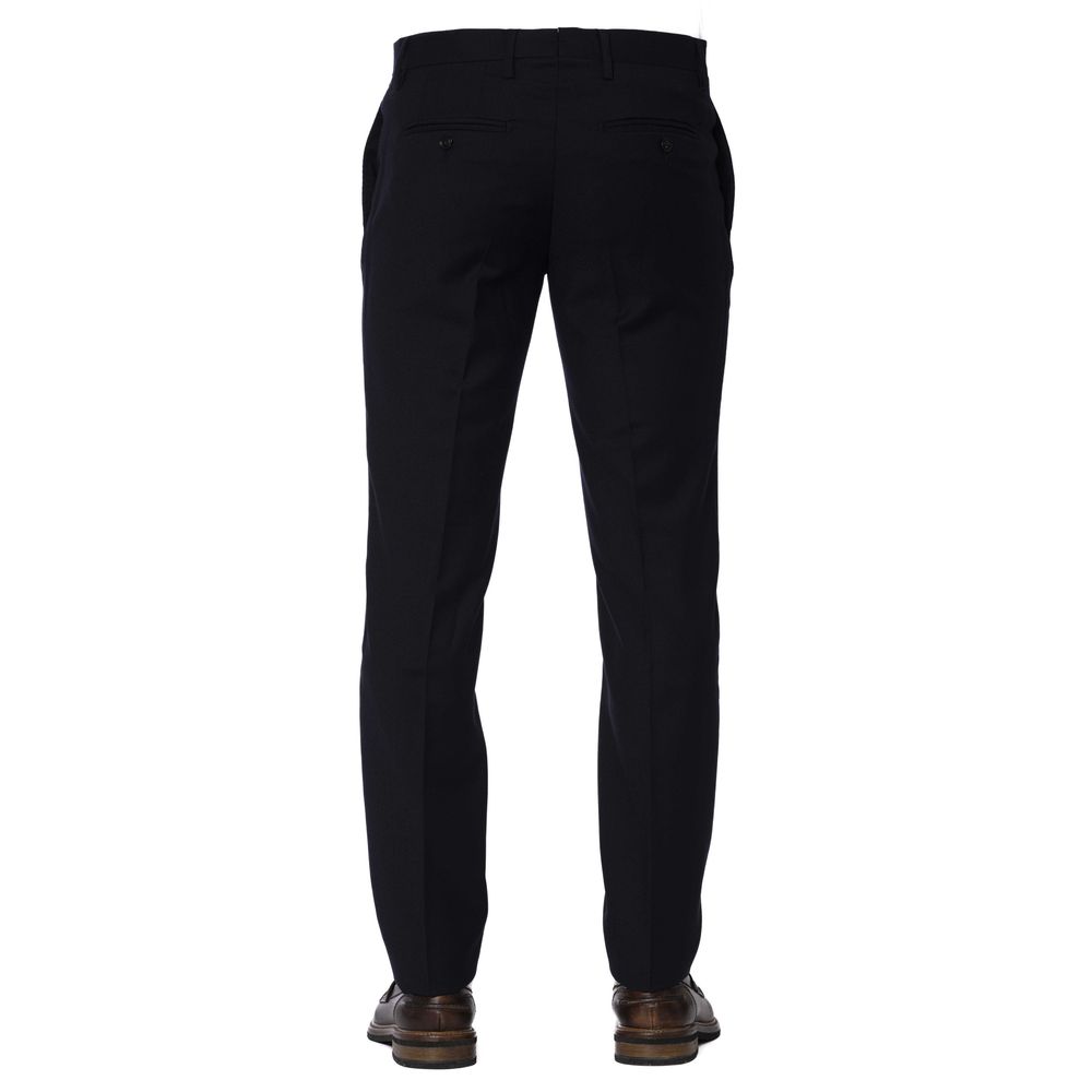 Trussardi Blaue Wollhose für Herren