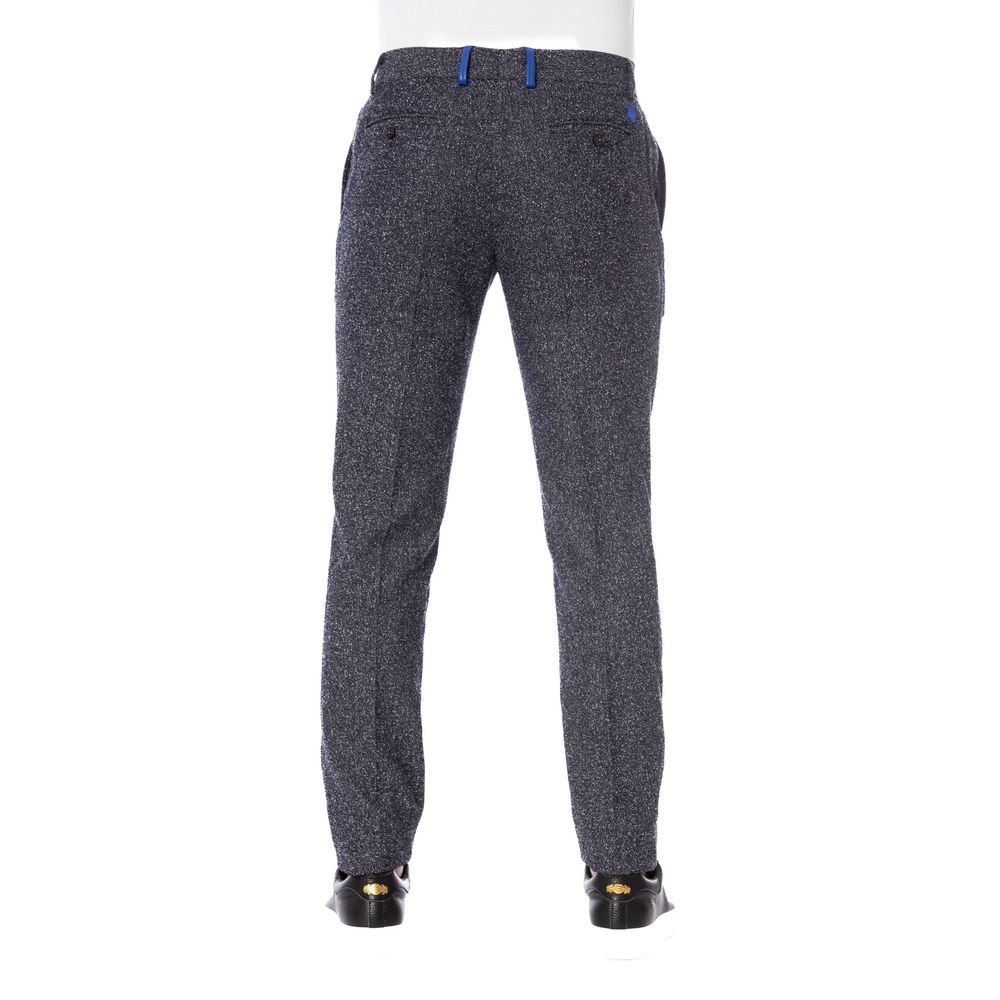 Trussardi Schwarze Baumwollhose für Herren