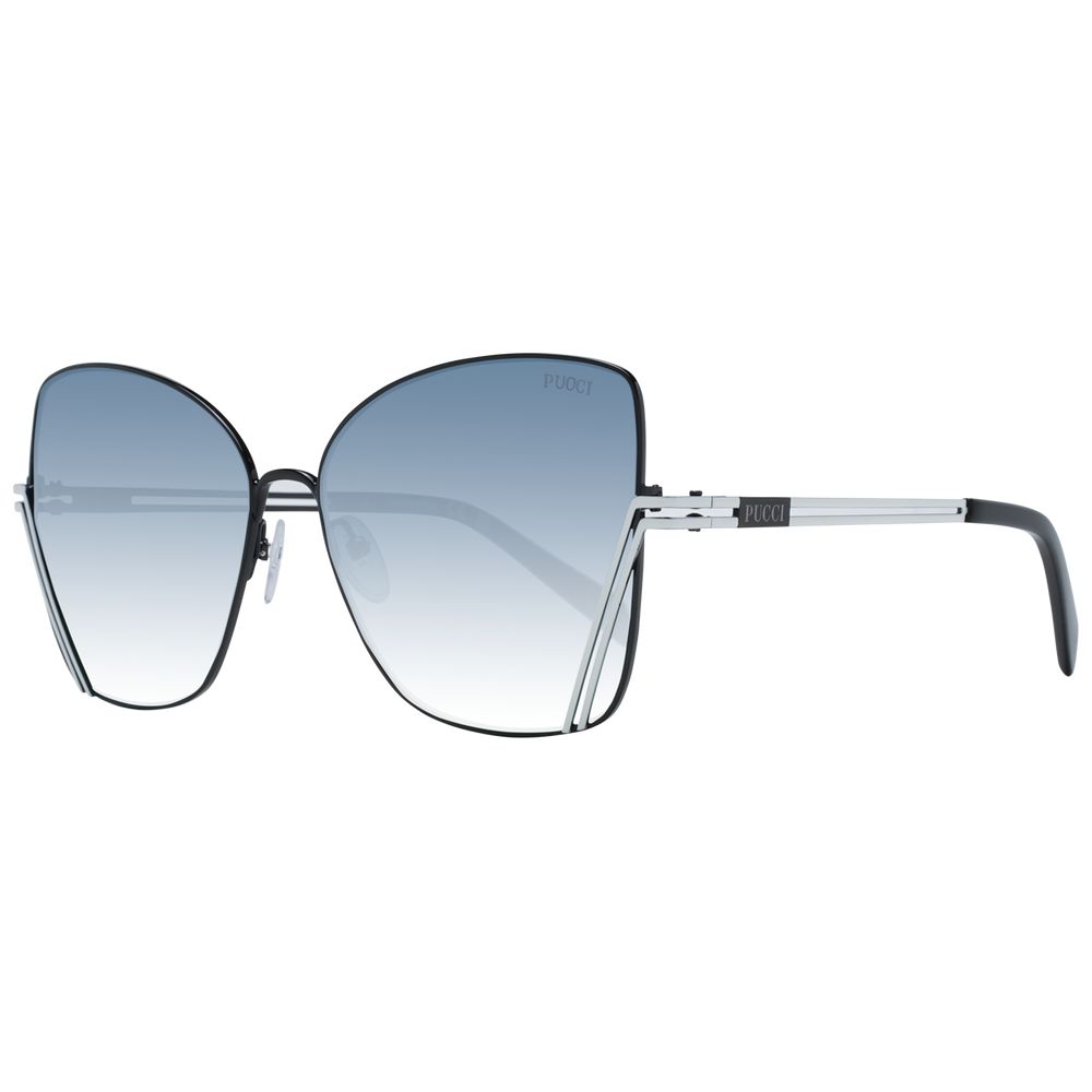 Emilio Pucci Schwarze Damen-Sonnenbrille