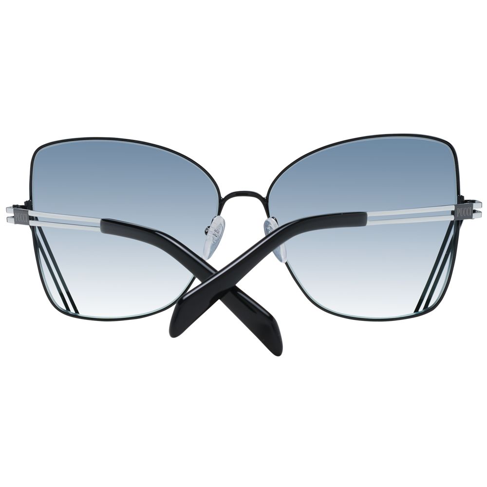 Emilio Pucci Schwarze Damen-Sonnenbrille
