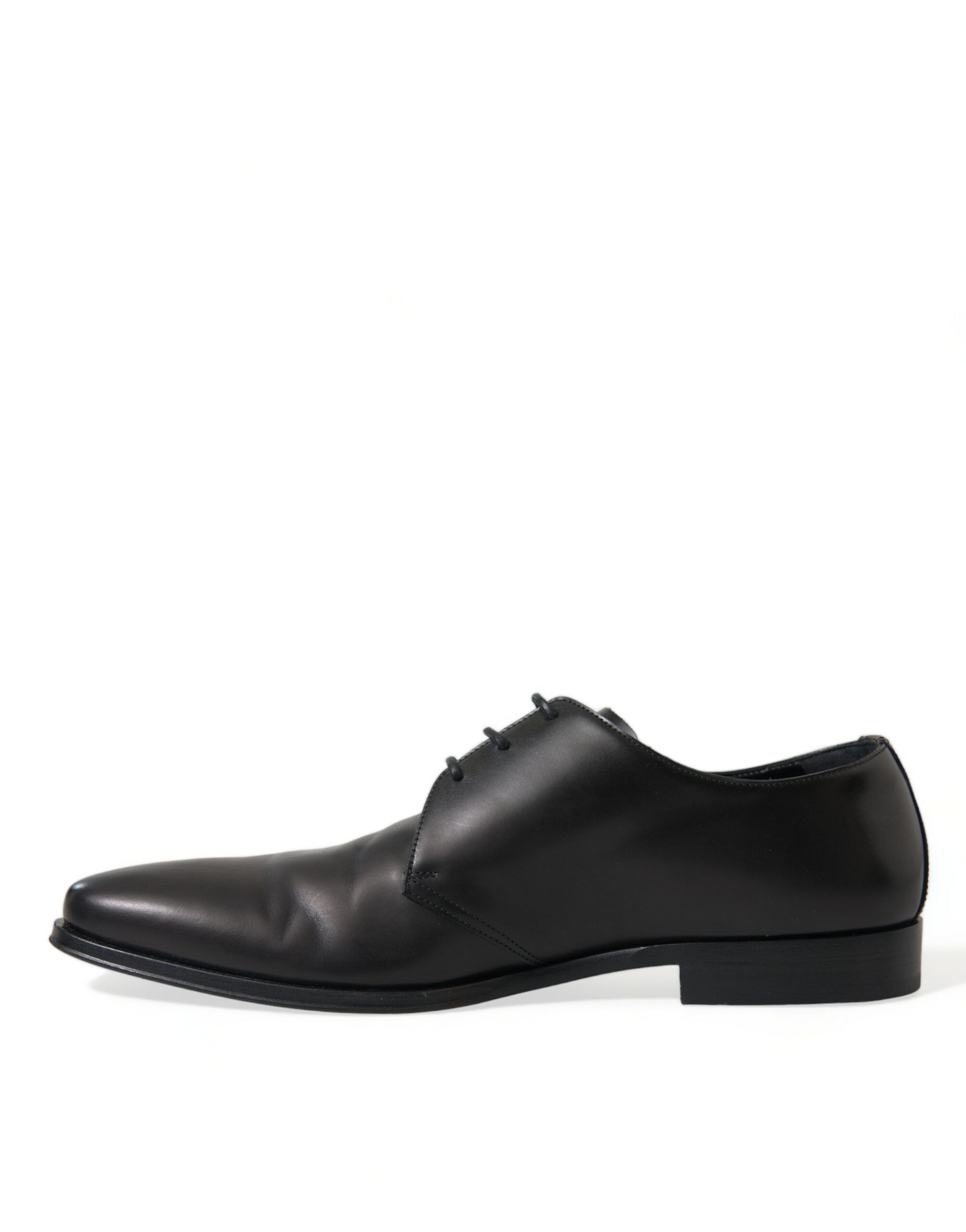 Pantofi eleganti Dolce &amp; Gabbana Derby din piele neagră
