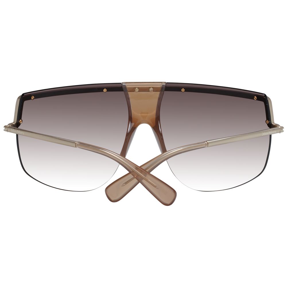 Ochelari de soare Max Mara aurii pentru femei