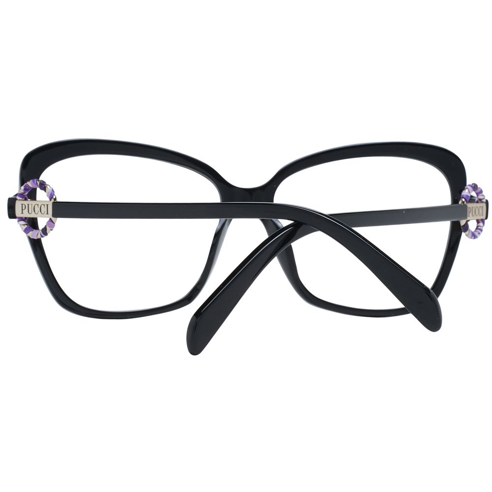 Emilio Pucci Schwarze optische Brillenfassungen für Damen