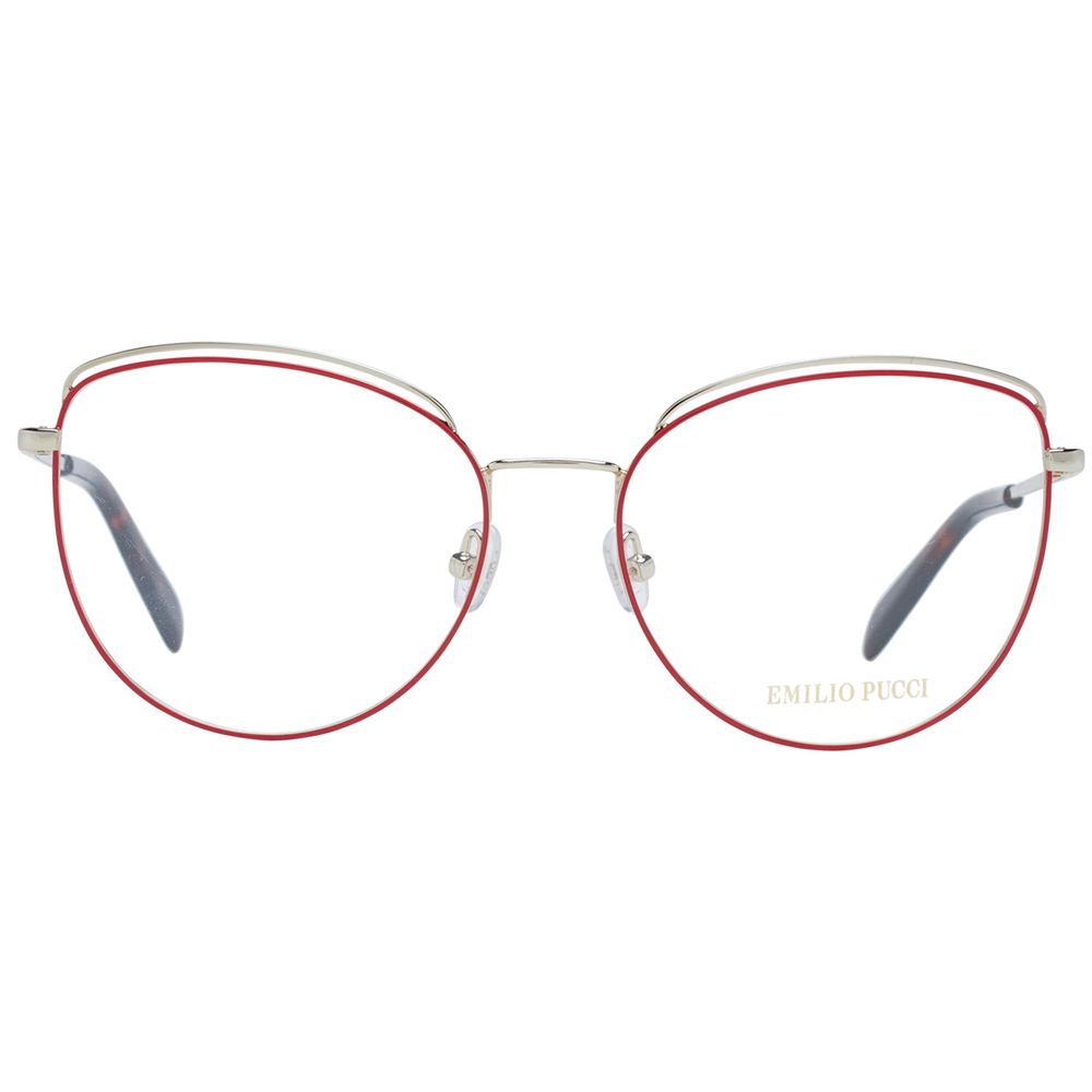 Emilio Pucci Rote optische Brillenfassungen für Damen
