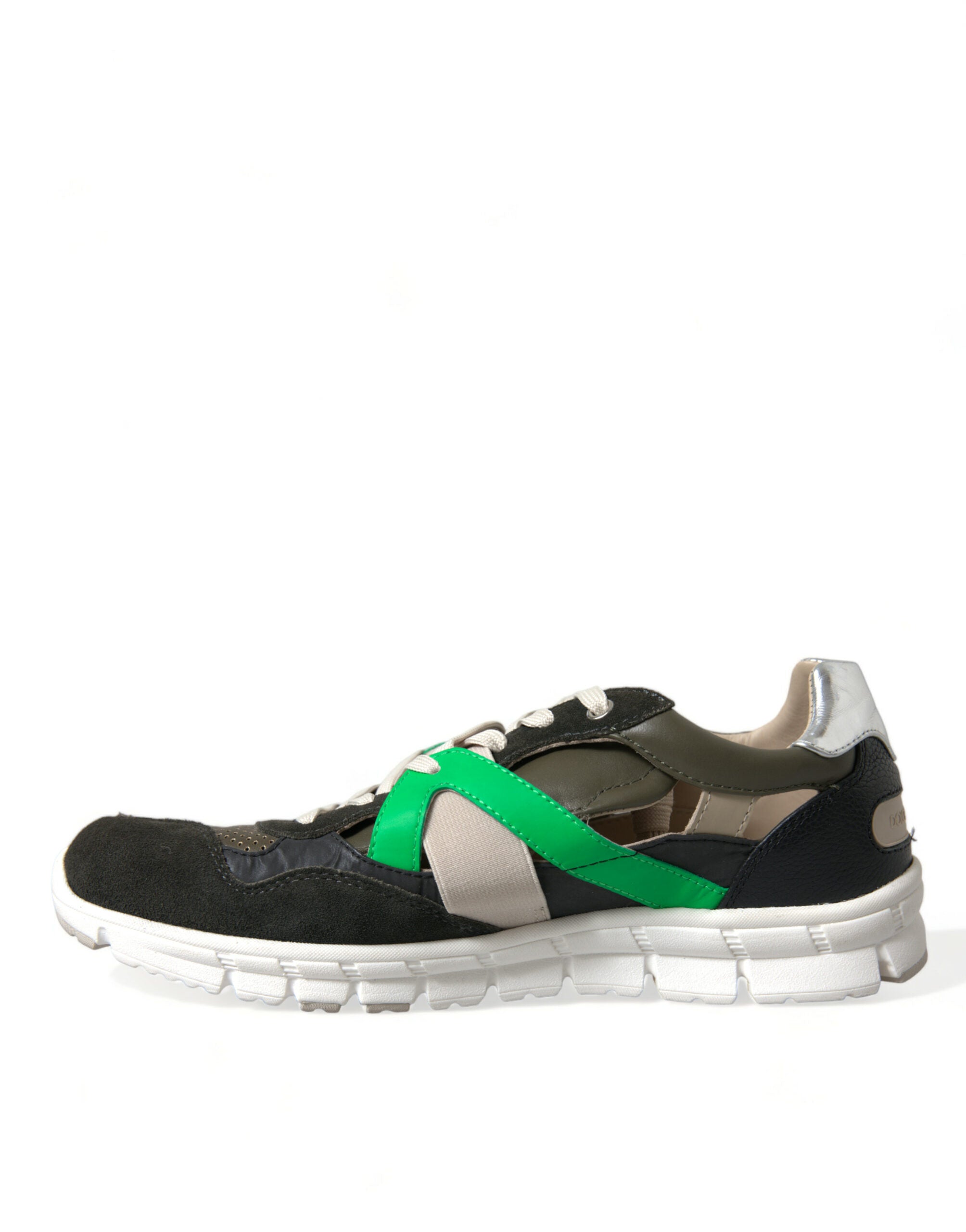Dolce &amp; Gabbana Exquisite mehrfarbige Low-Top-Designer-Sneaker