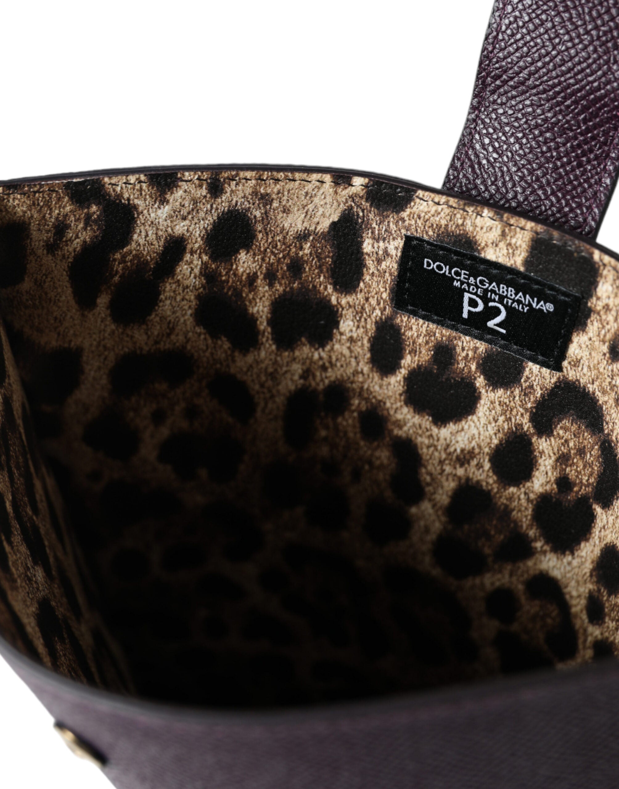 Husă elegantă din piele pentru tabletă Dolce &amp; Gabbana, maro intens