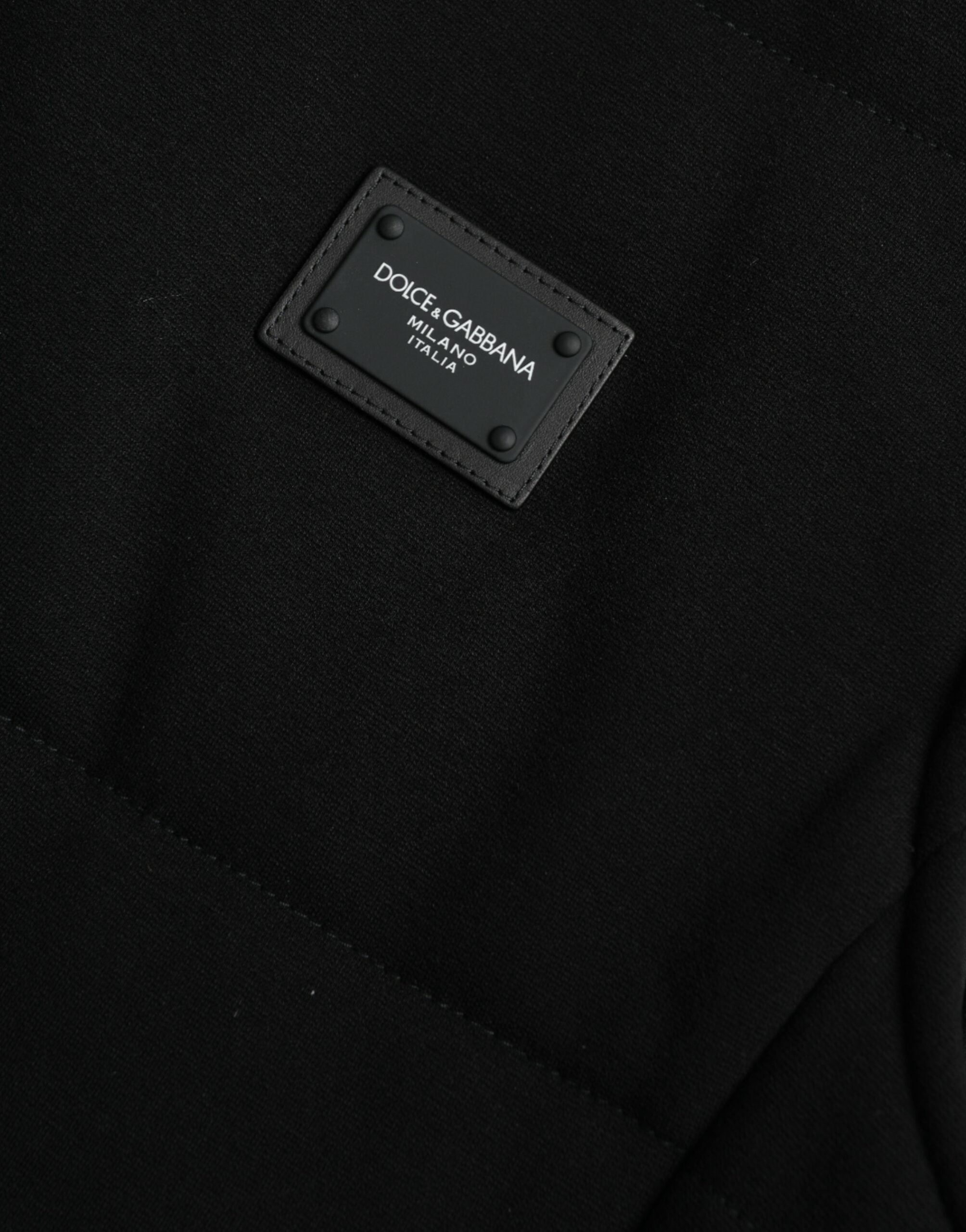 Dolce &amp; Gabbana Elegante schwarze ärmellose Weste