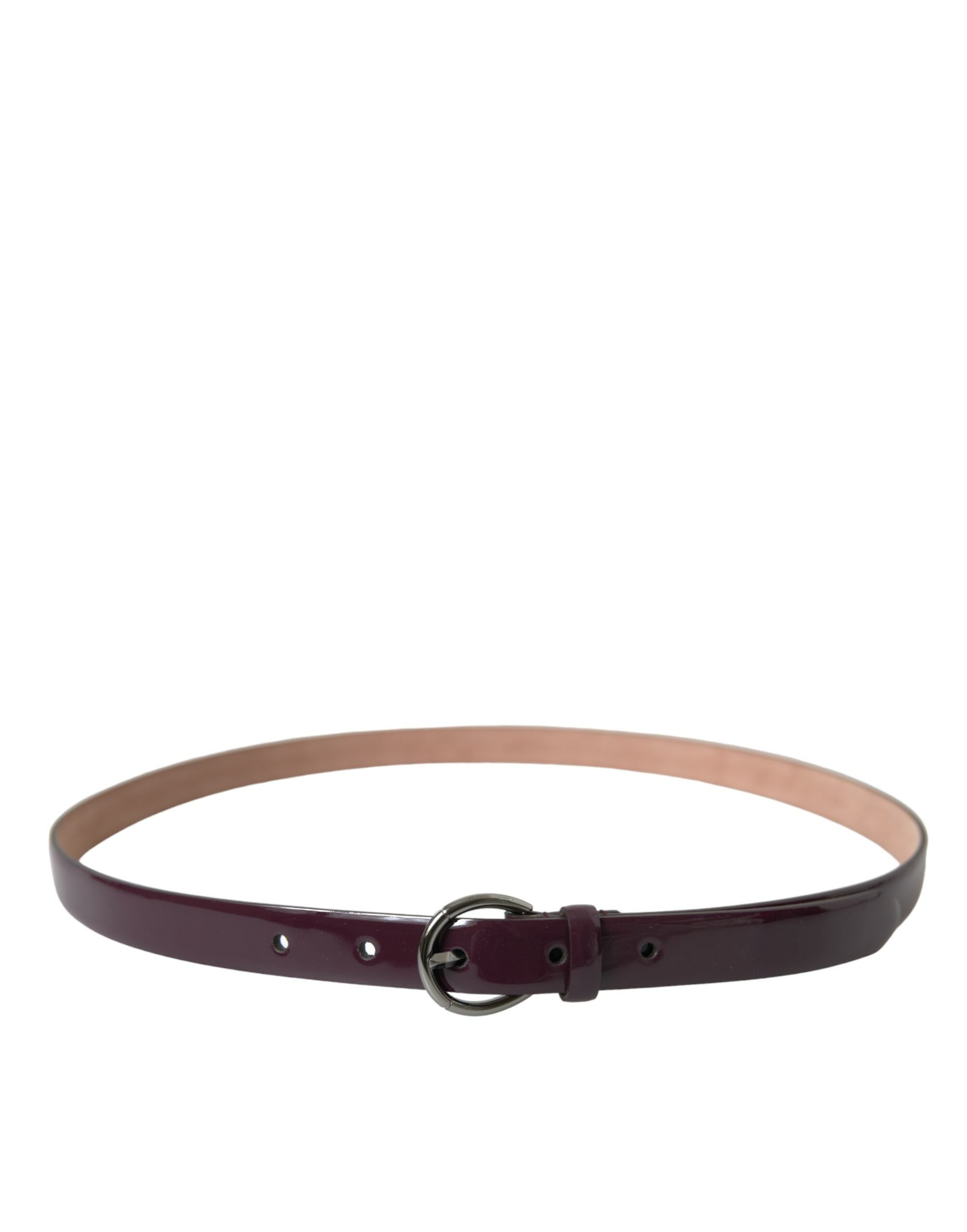 Dolce &amp; Gabbana Eleganter Taillengürtel aus kastanienbraunem Leder