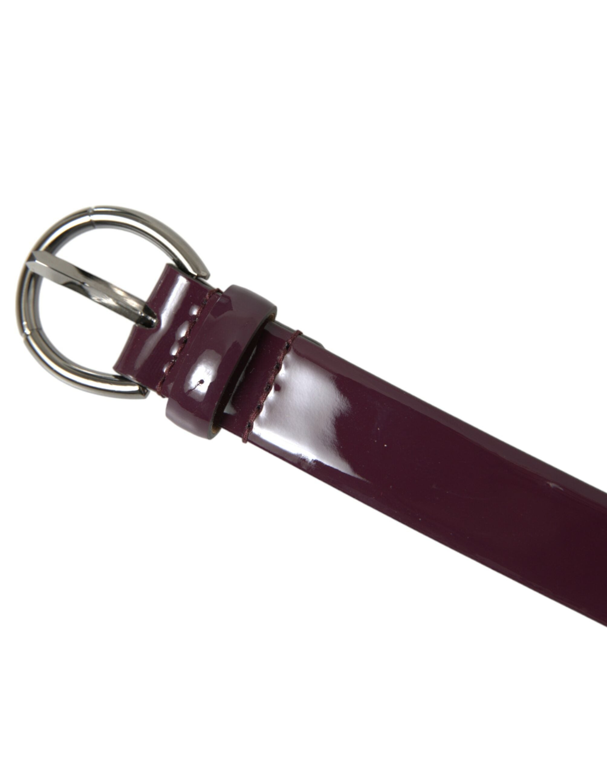 Dolce &amp; Gabbana Eleganter Taillengürtel aus kastanienbraunem Leder
