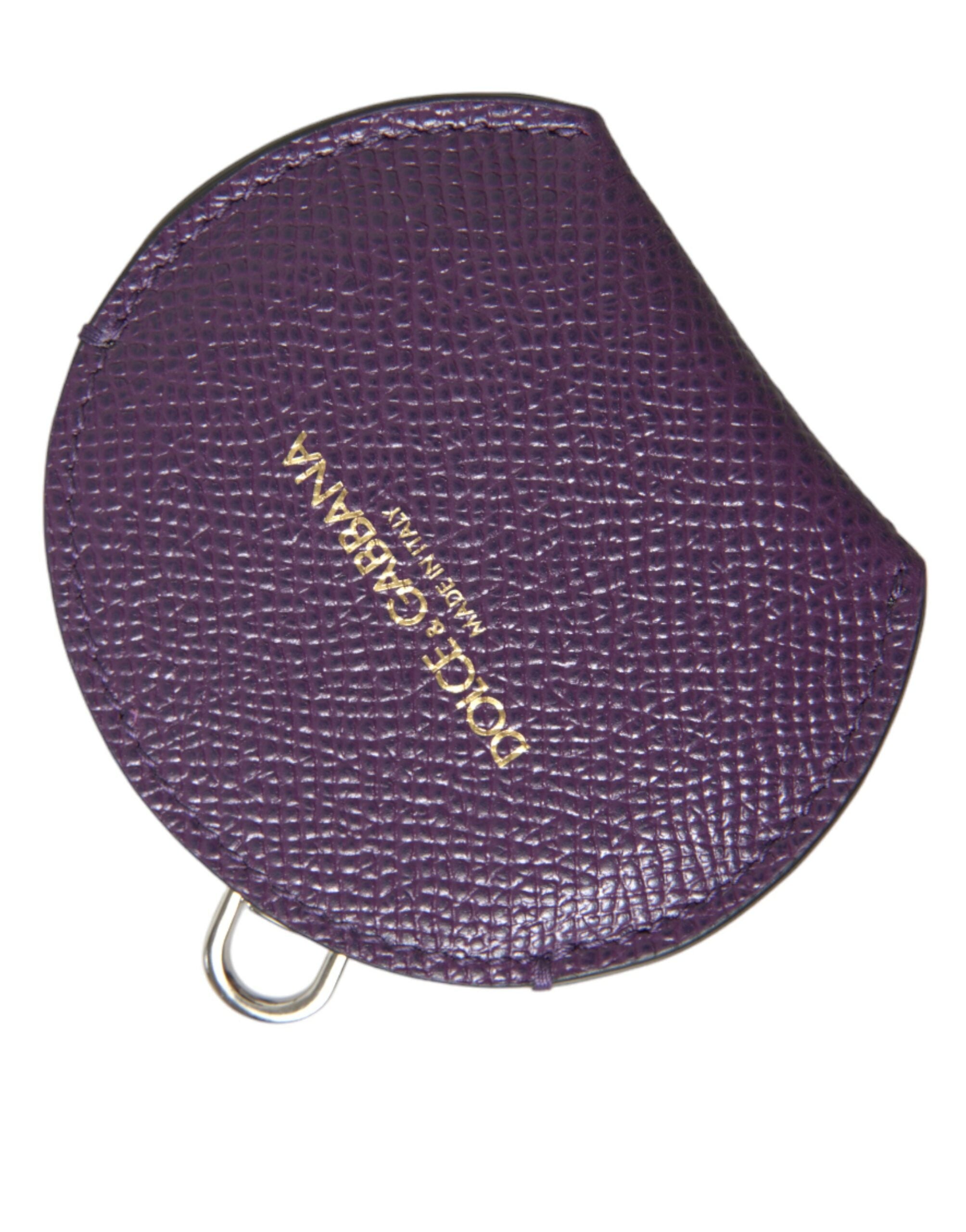 Suport elegant pentru oglindă din piele violet Dolce &amp; Gabbana