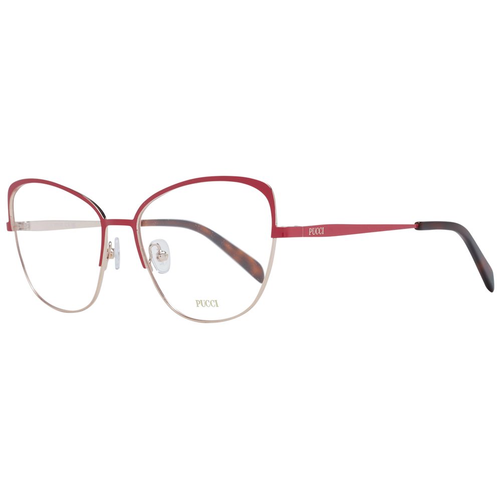 Emilio Pucci Rote optische Brillenfassungen für Damen