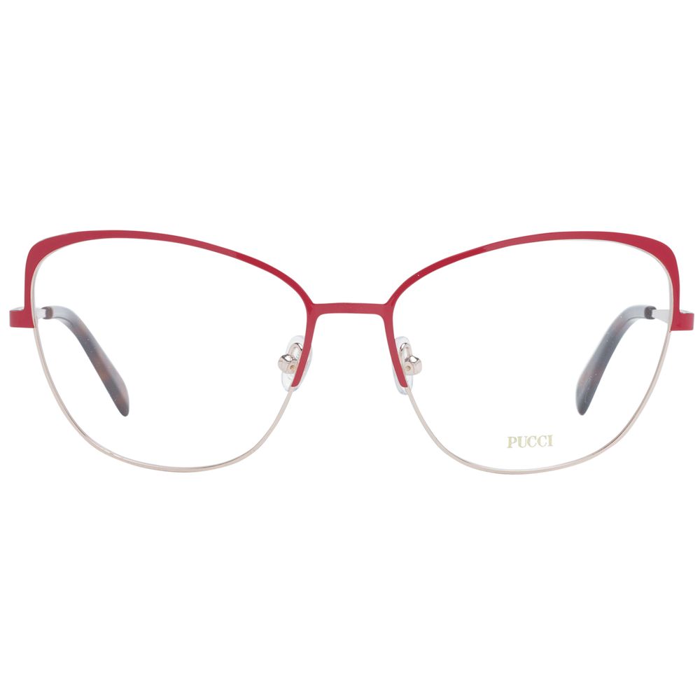 Emilio Pucci Rote optische Brillenfassungen für Damen