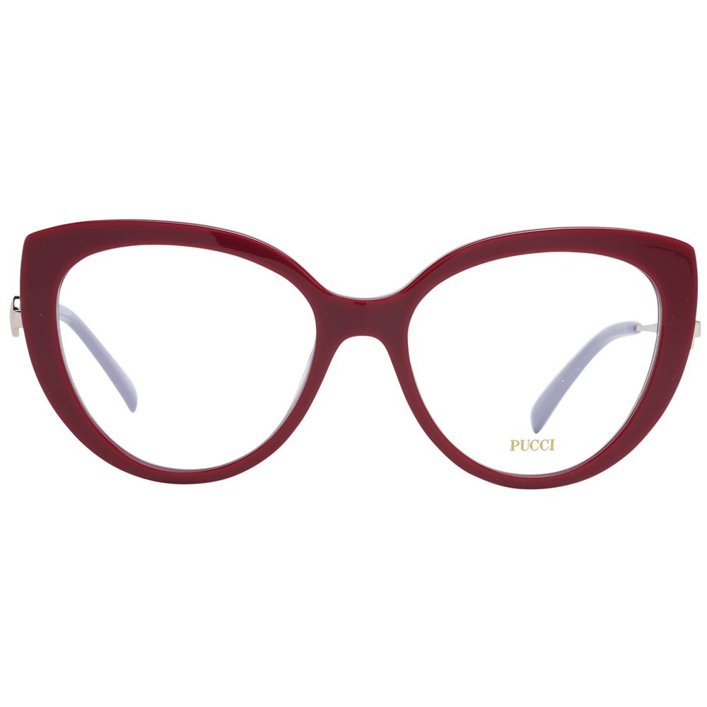 Emilio Pucci Rote optische Brillenfassungen für Damen