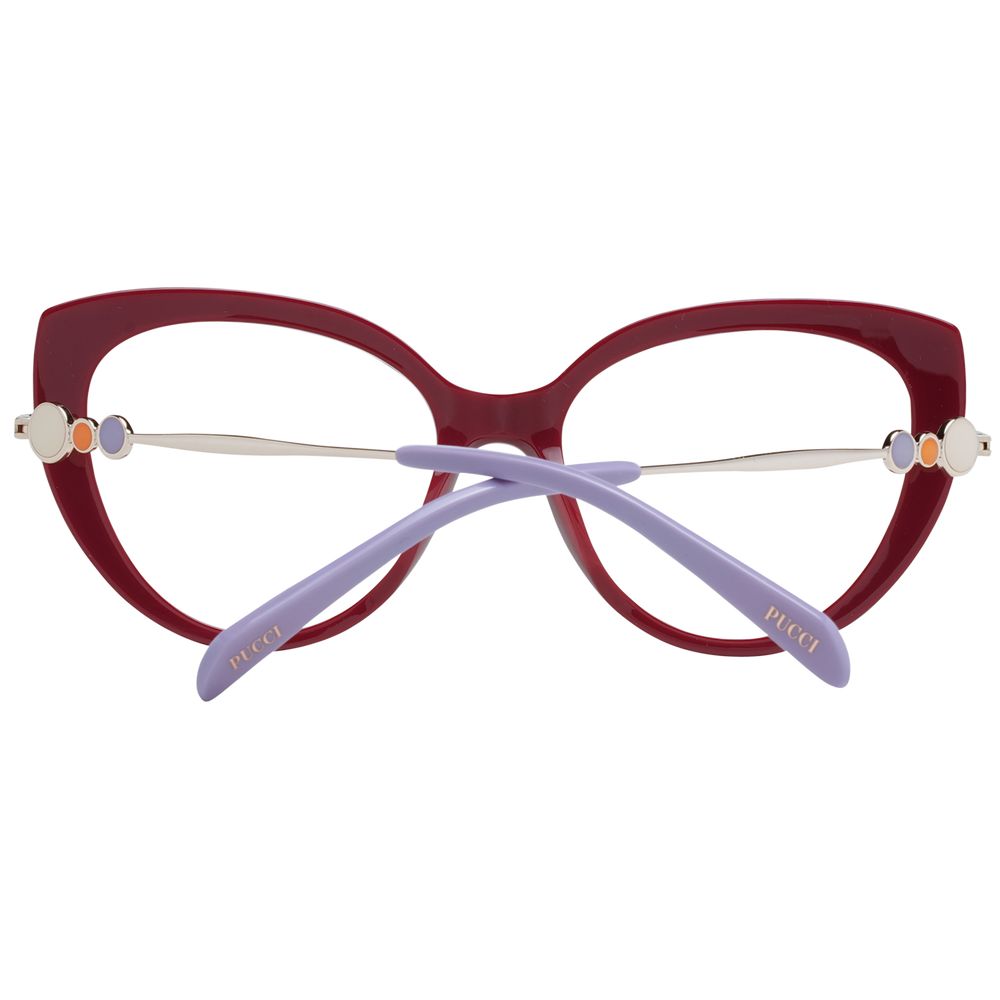 Emilio Pucci Rote optische Brillenfassungen für Damen