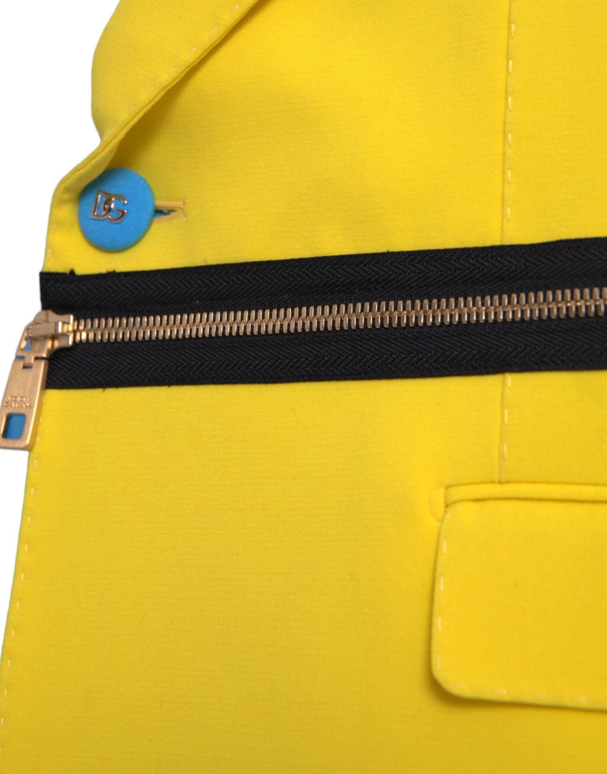 Dolce &amp; Gabbana – Mehrfarbige Trenchcoat-Jacke mit Patchwork