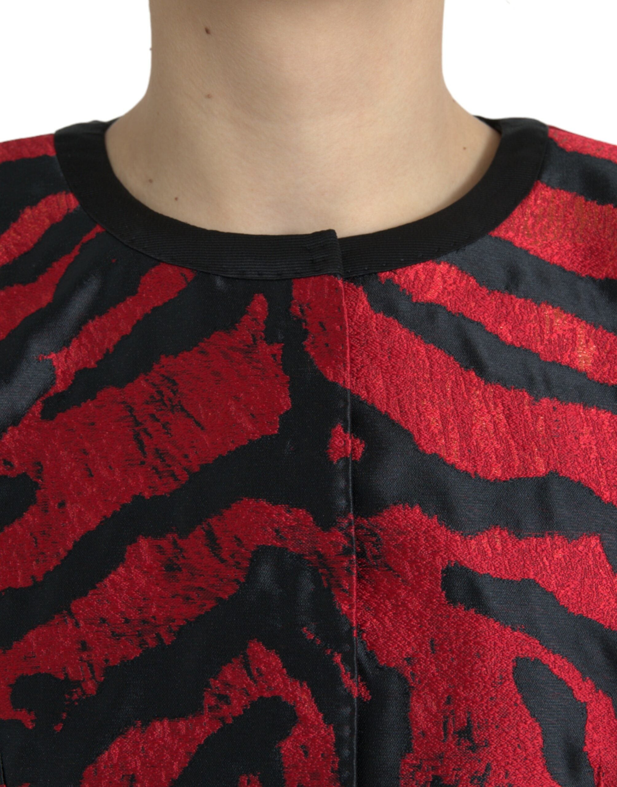 Dolce &amp; Gabbana Jachetă elegantă cu imprimeu animal print