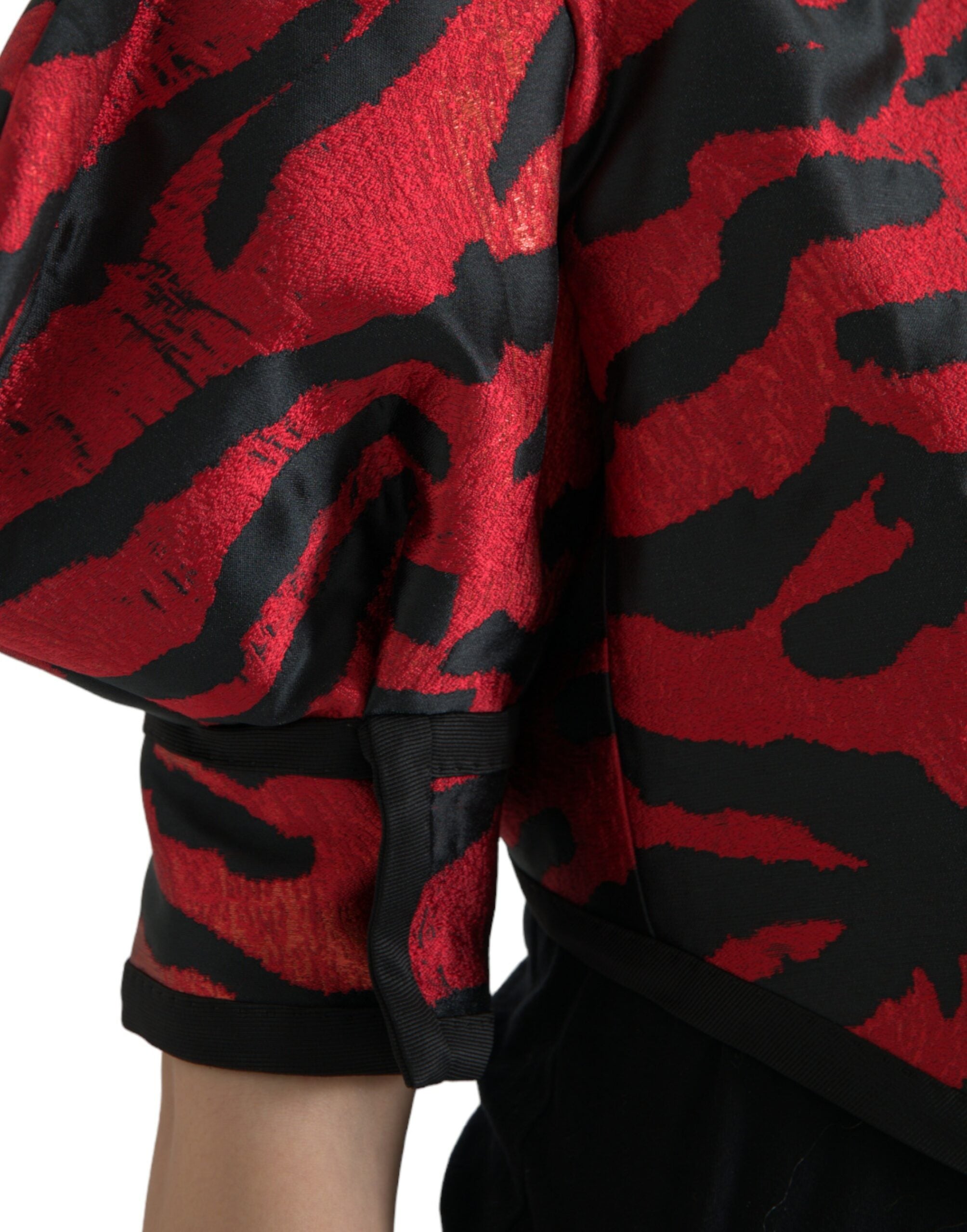 Dolce &amp; Gabbana Jachetă elegantă cu imprimeu animal print