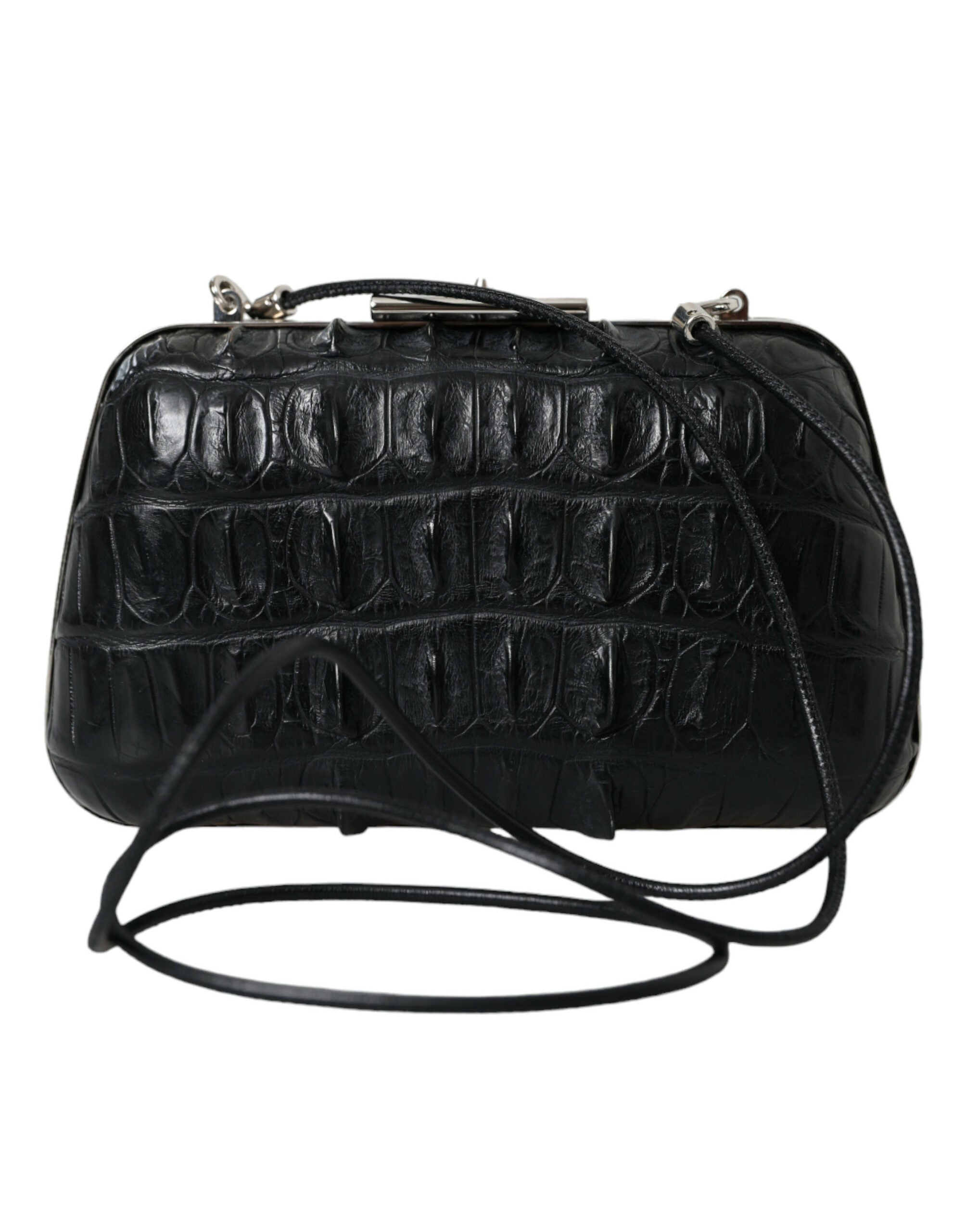 Balenciaga Elegante Abendclutch aus Krokodilleder