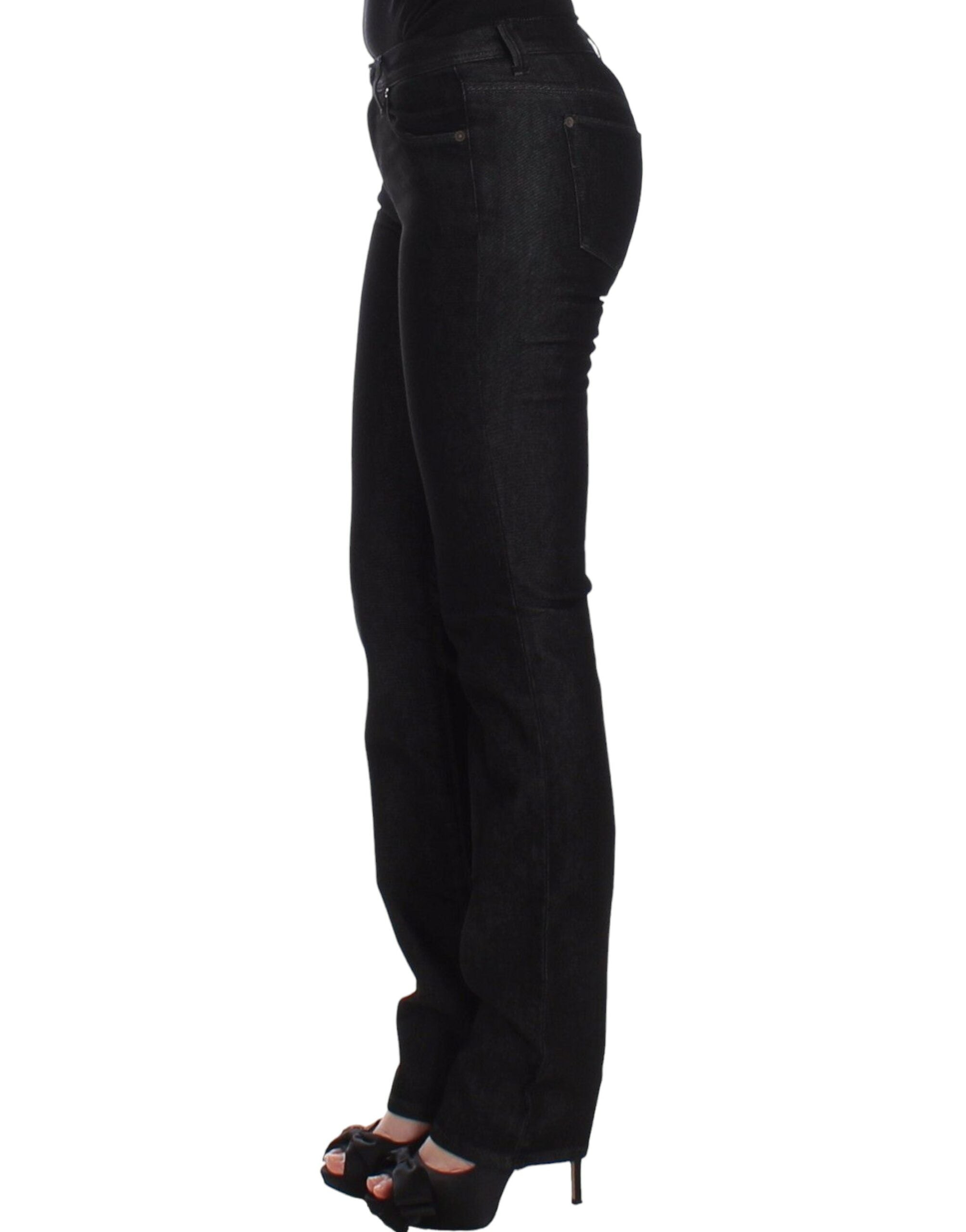 Ermanno Scervino – Schicke, schwarze Slim-Skinny-Jeans