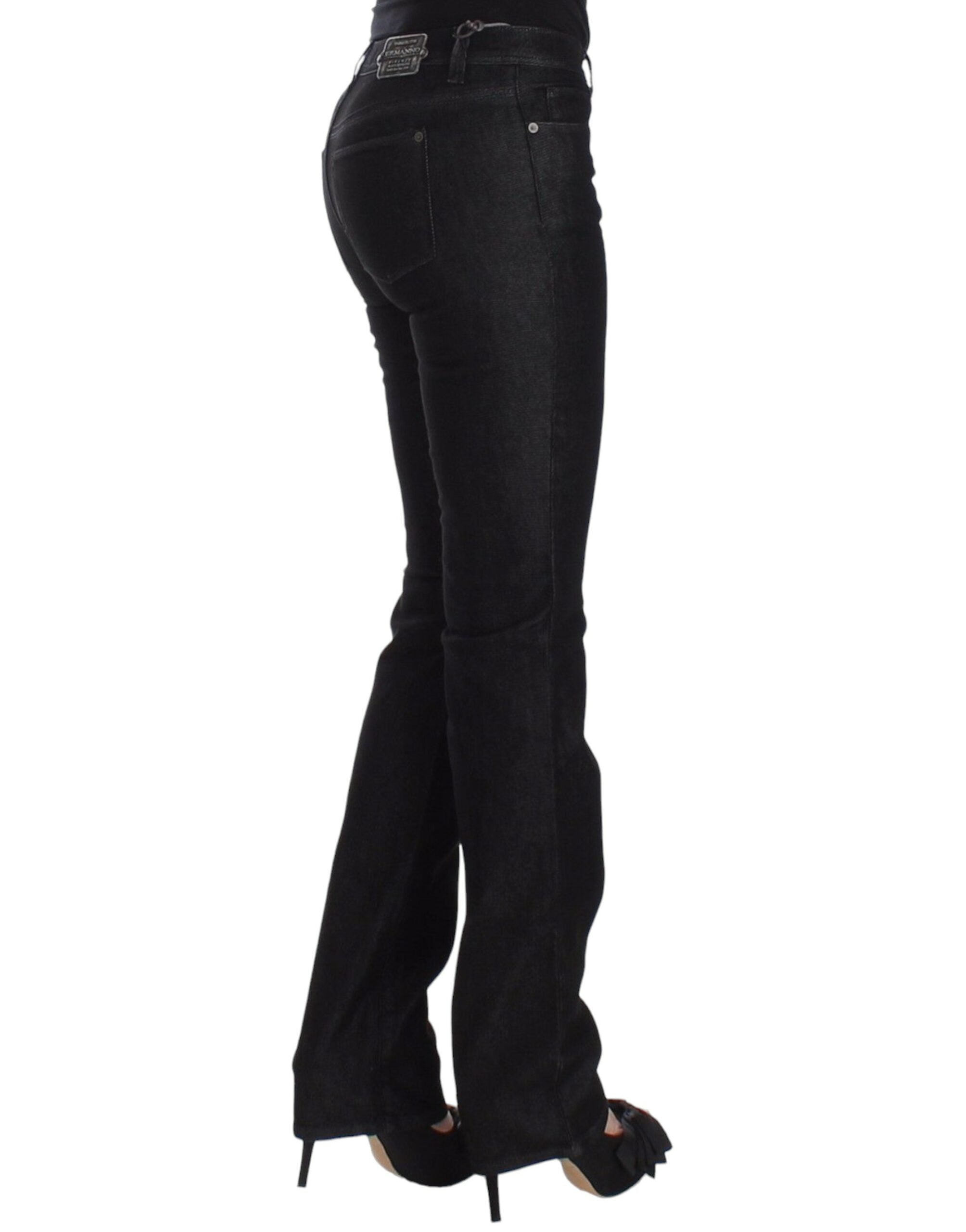 Ermanno Scervino – Schicke, schwarze Slim-Skinny-Jeans