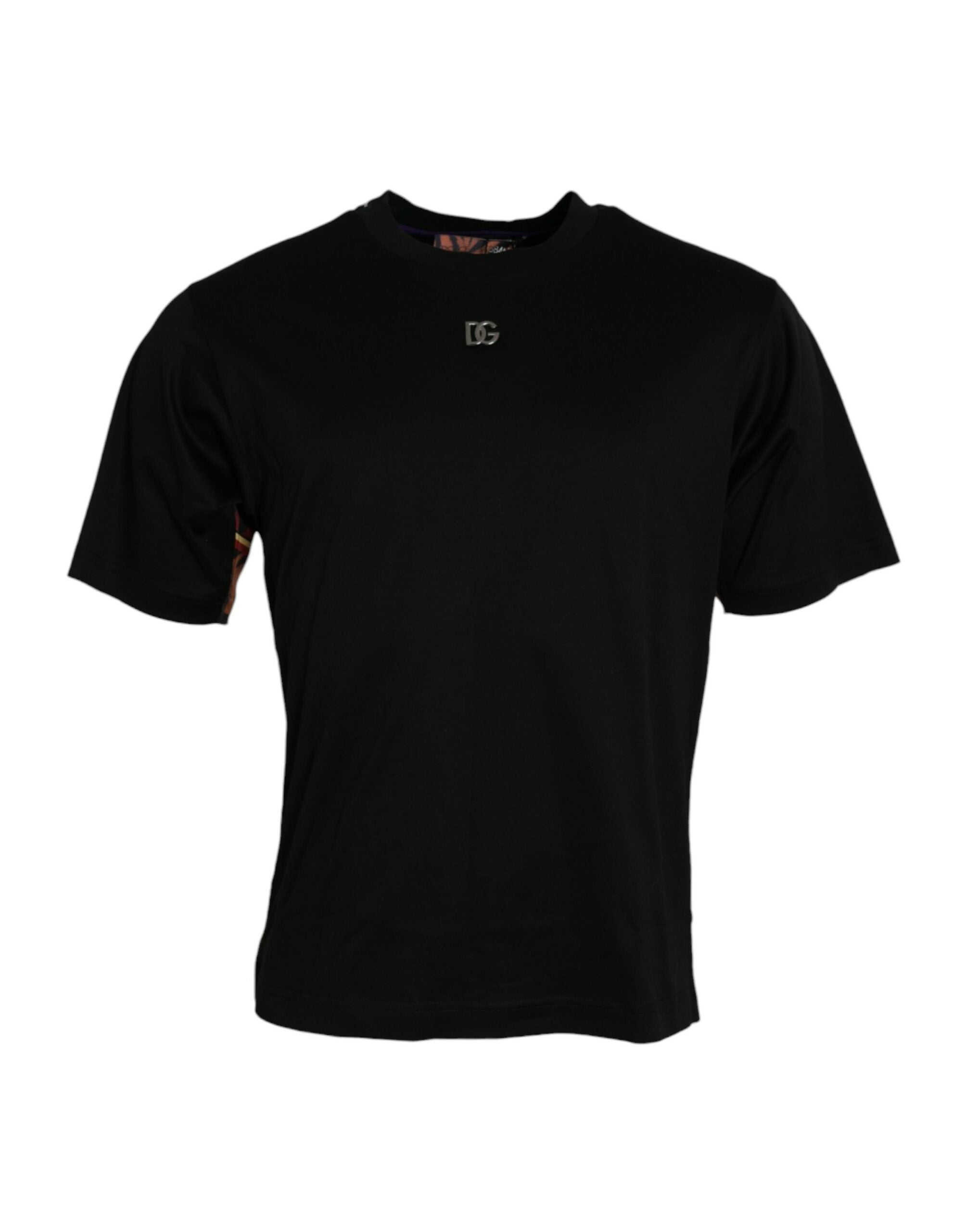 Tricou Dolce &amp; Gabbana cu mânecă scurtă din bumbac și imprimeu tigru multicolor