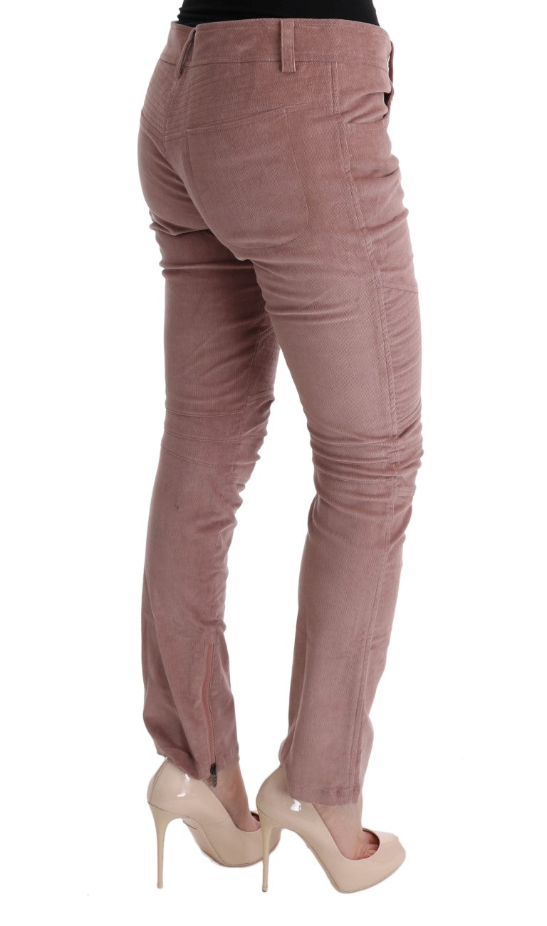 Ermanno Scervino Schicke rosa Capri-Kurzhose