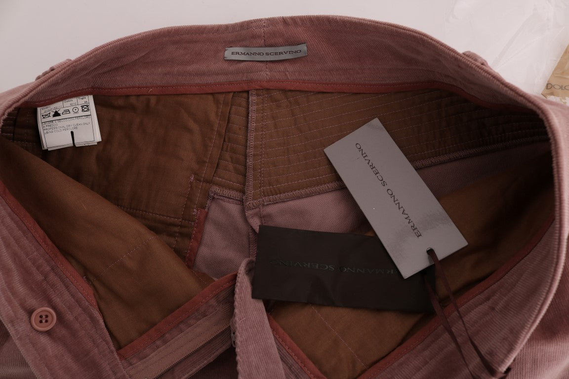 Ermanno Scervino Schicke rosa Capri-Kurzhose