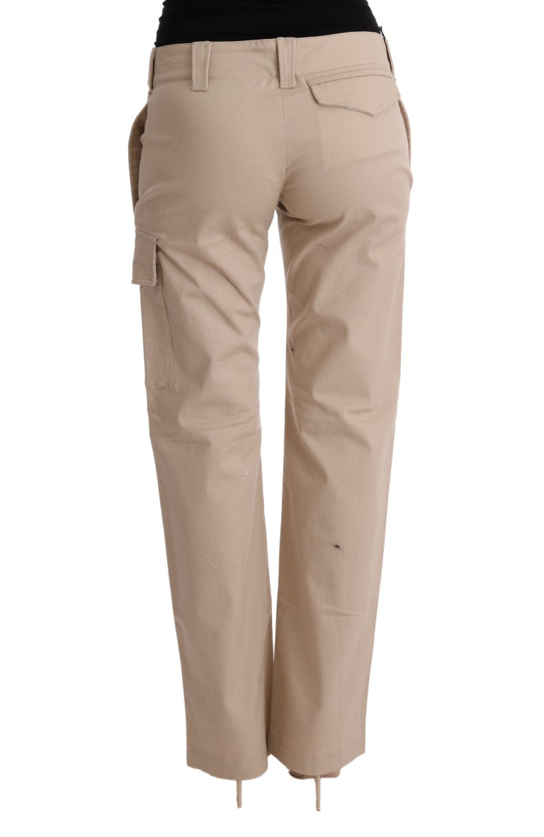 Ermanno Scervino Chic Beige Kurzhose – Regular Fit Elegance