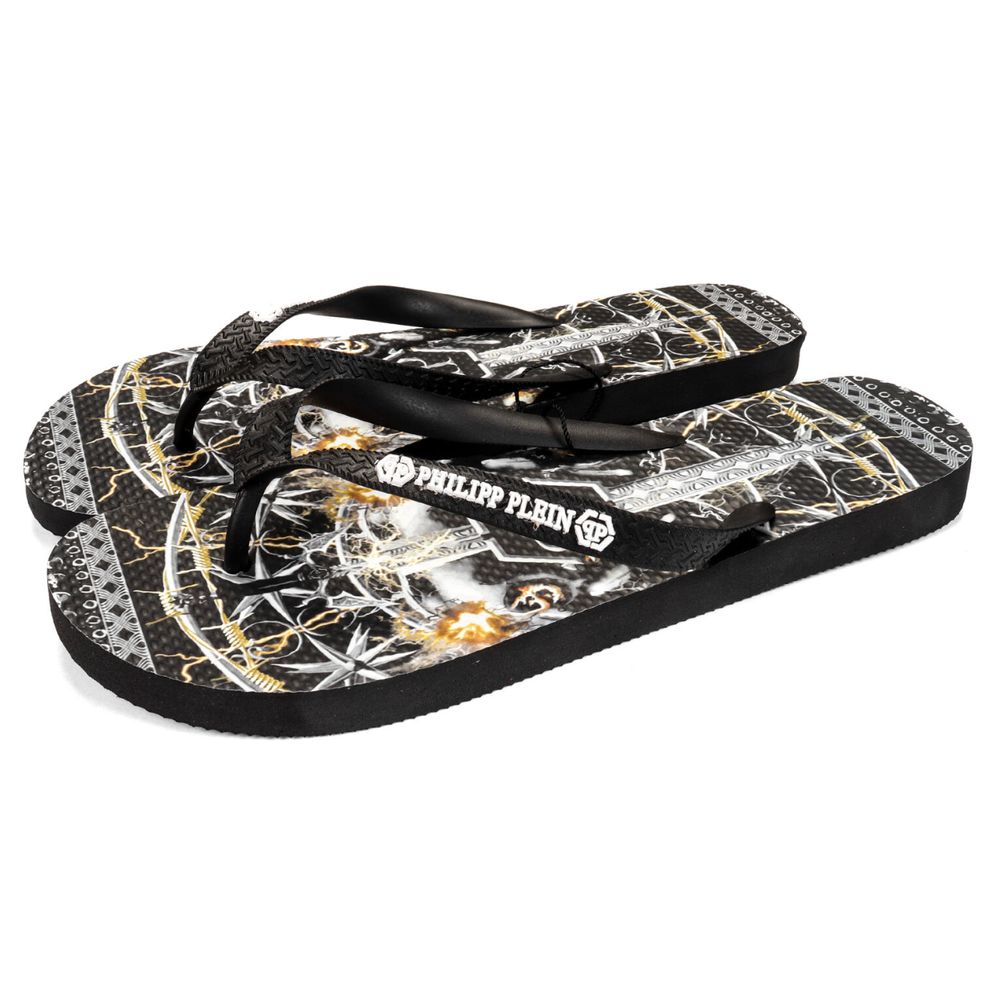 Philipp Plein Mehrfarbige Polyester-Sandalen für Damen