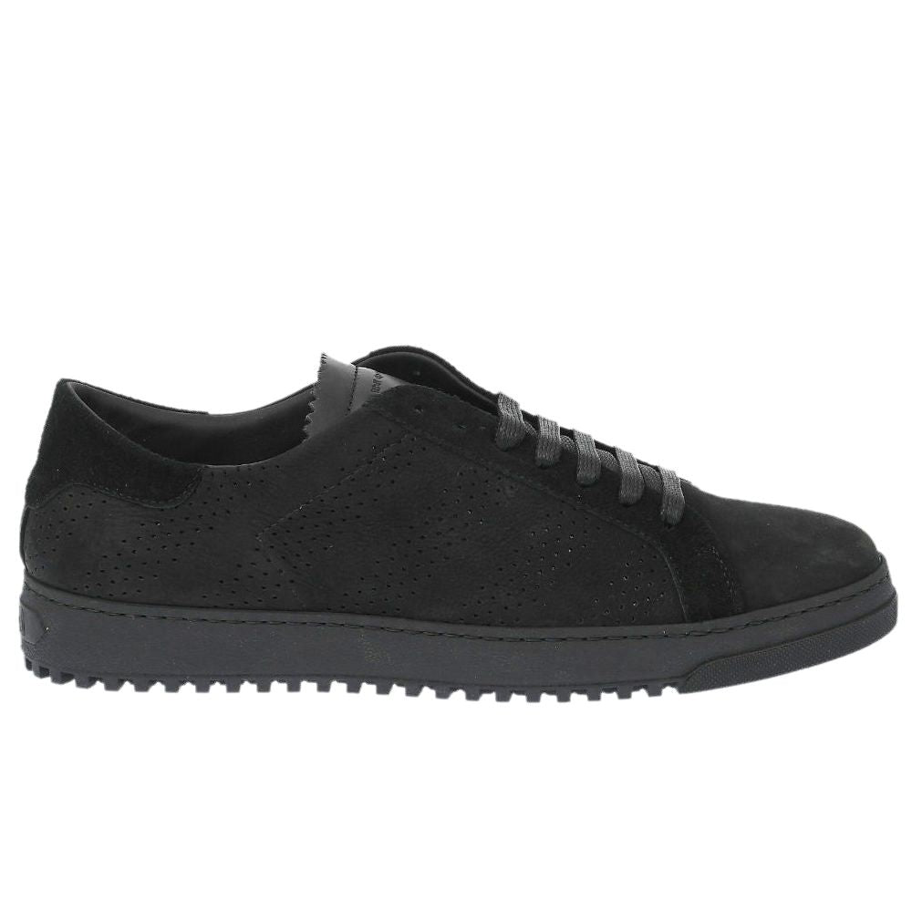 Off-White Damen Sneaker aus schwarzem Kalbsleder