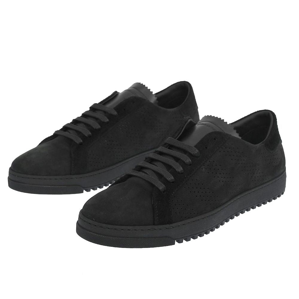 Off-White Damen Sneaker aus schwarzem Kalbsleder
