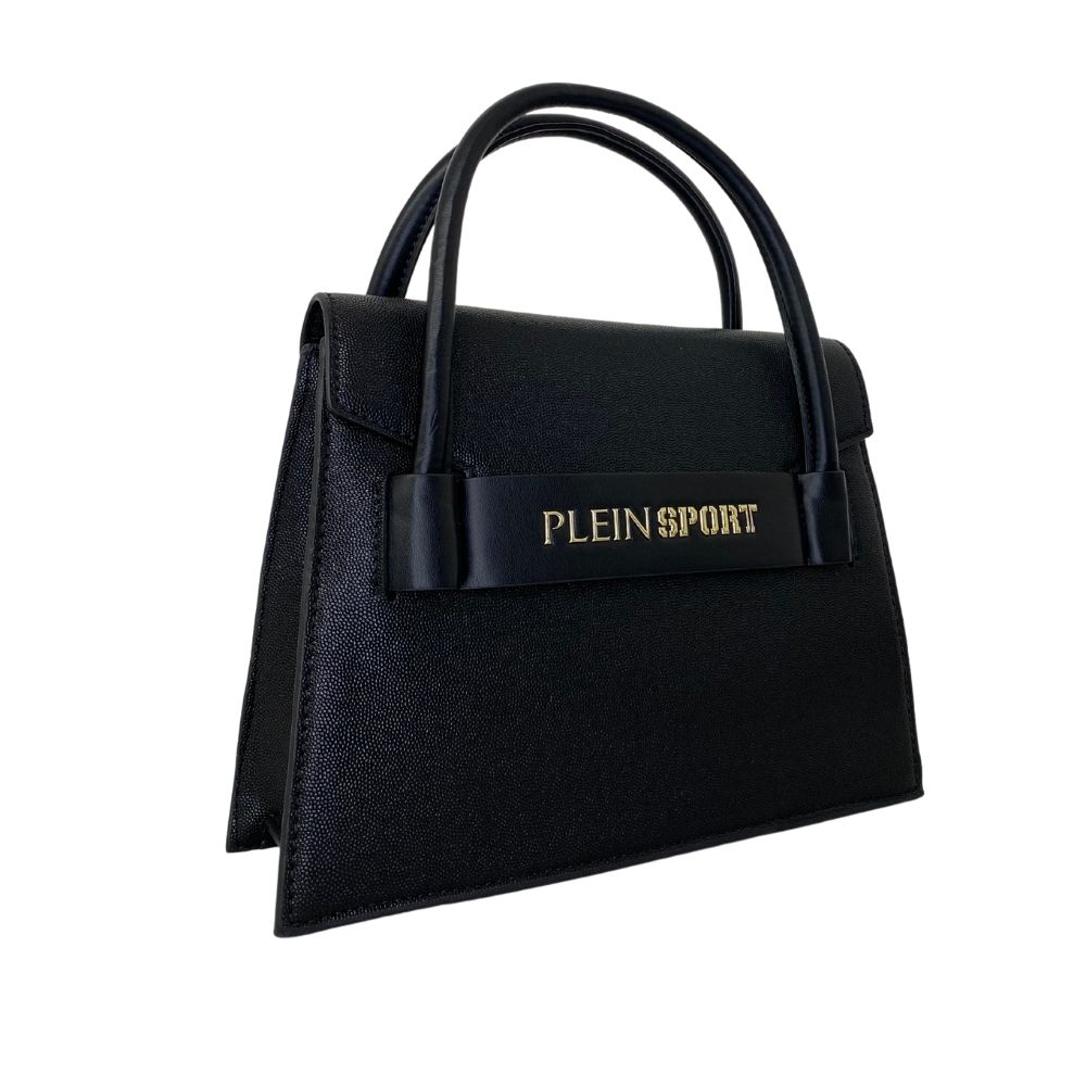 Plein Sport Schwarze Polyethylen-Damenhandtasche