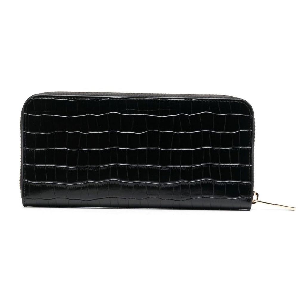 Portofel elegant din piele cu imprimeu crocodil Baldinini Trend