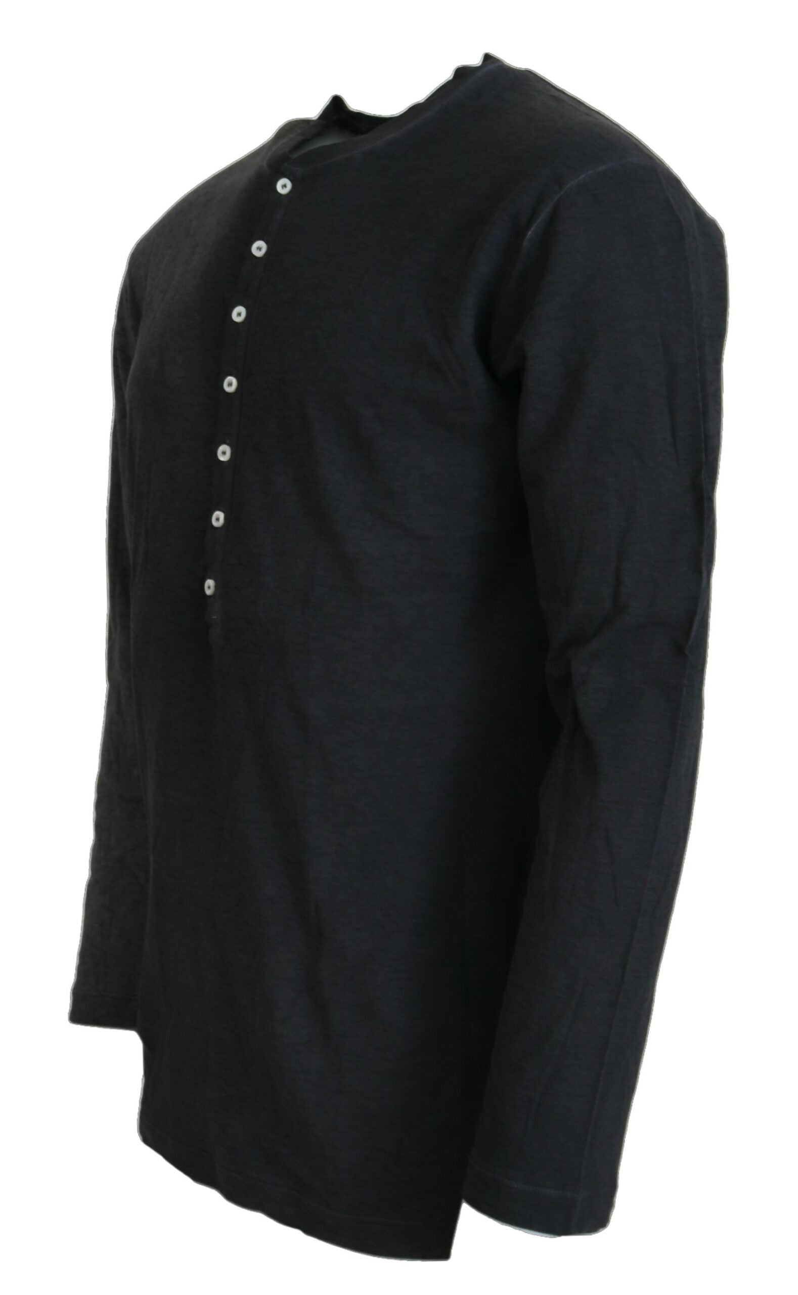 Dsquared² Schwarzer Pullover aus Baumwollleinen mit langen Ärmeln