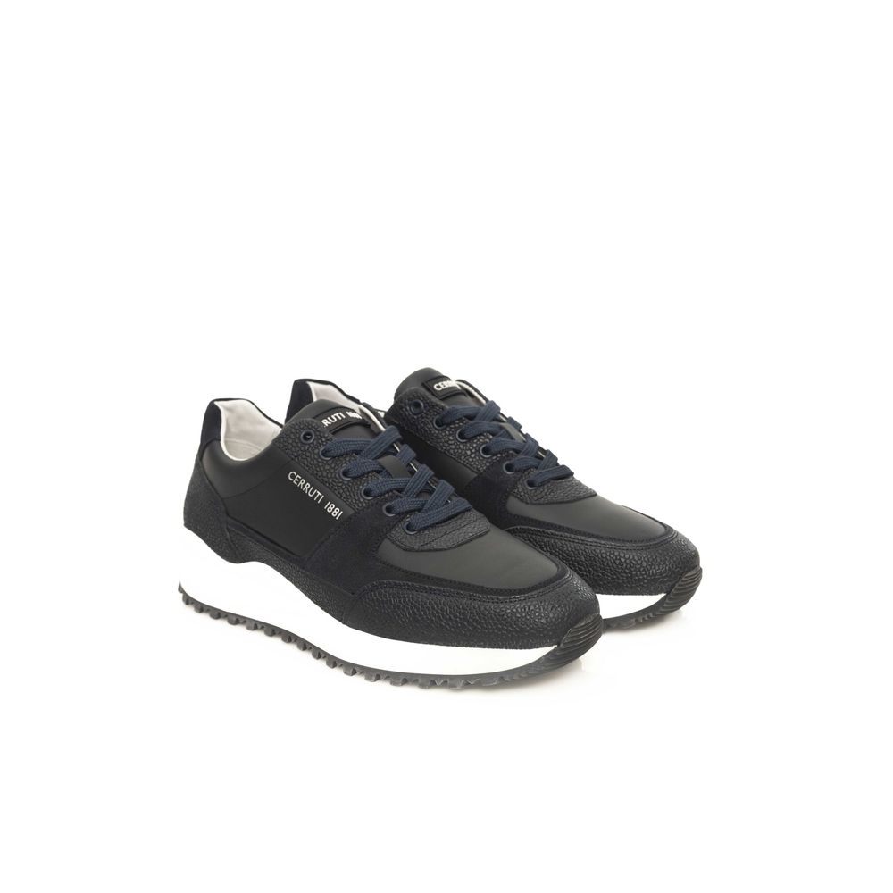 Tenis pentru bărbați Cerruti 1881 Blue Cowhide