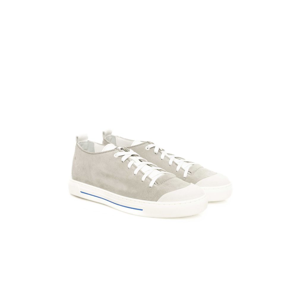 Cerruti 1881 Herren-Sneaker aus grauem Rindsleder